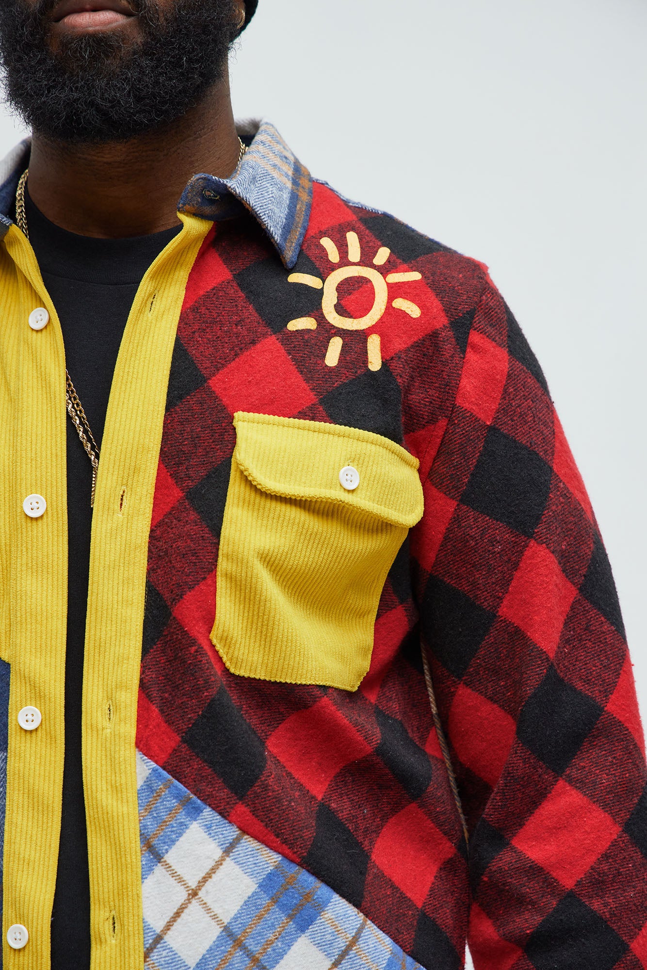 All We Trust Flannel - Multi Color - Image 3