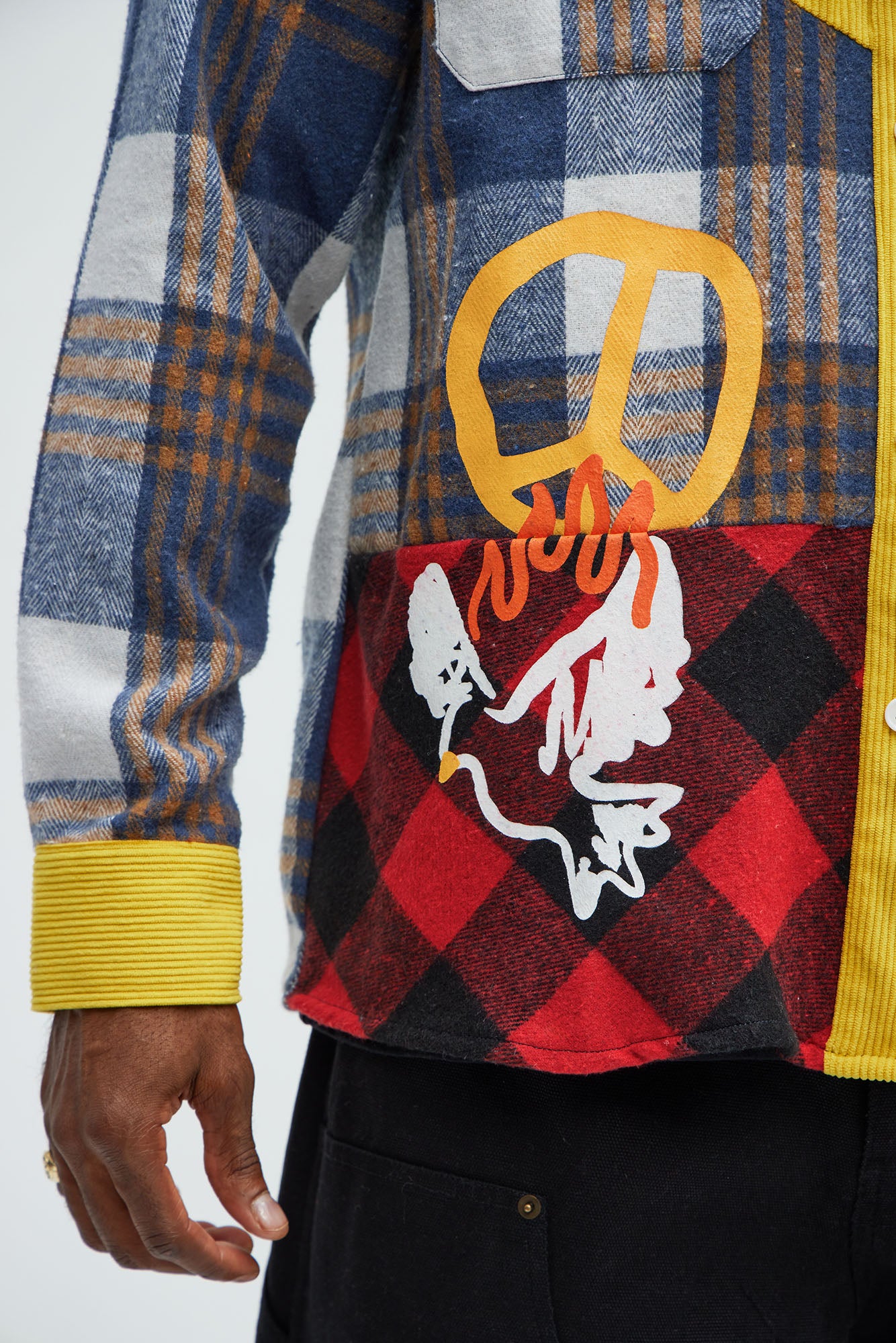 All We Trust Flannel - Multi Color - Image 4