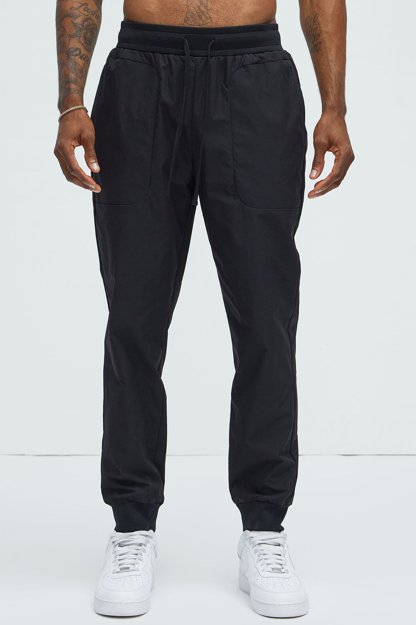 Ansel Tech Train Jogger - Black - Image 4