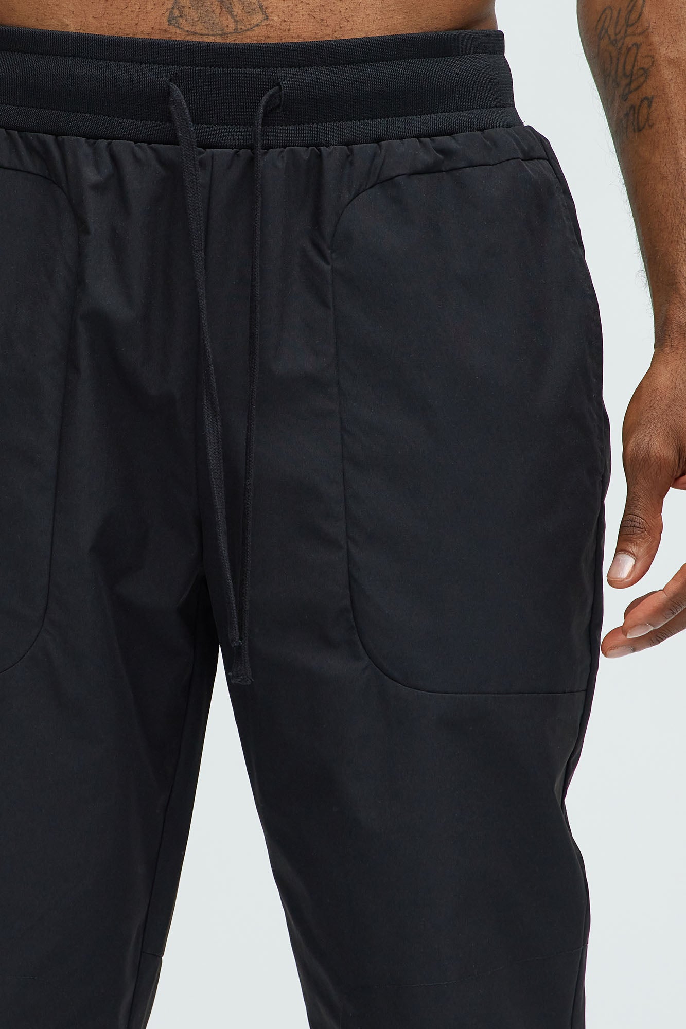 Ansel Tech Train Jogger - Black - Image 3