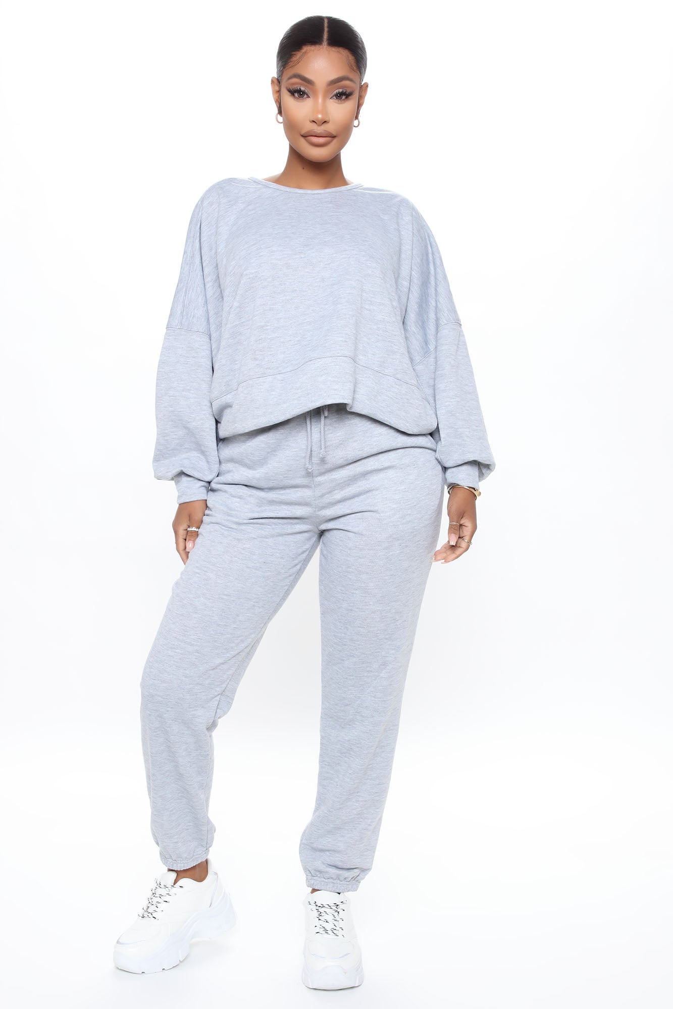 Big On Comfort Jogger Pant - Heather Grey - Image 3