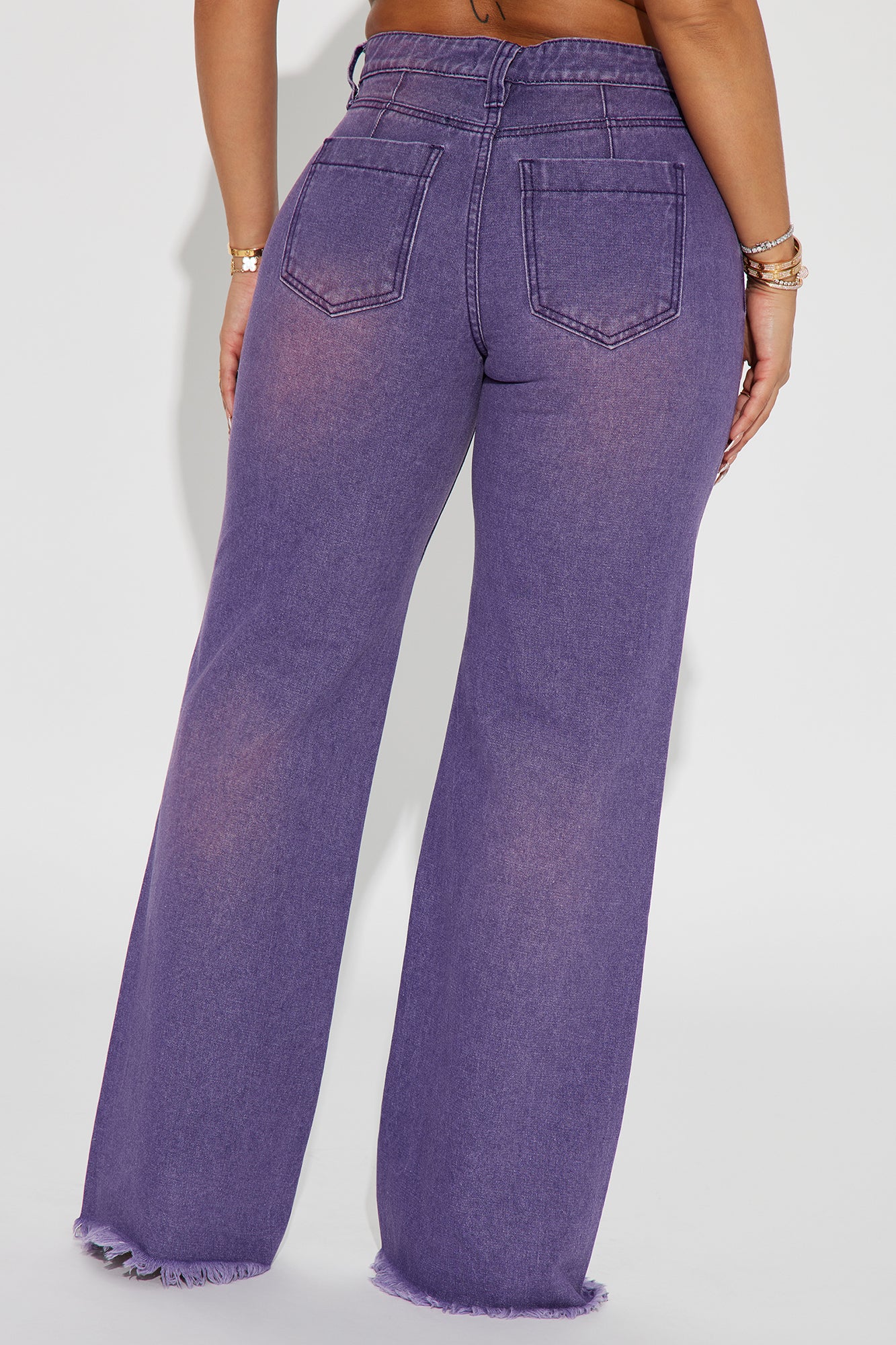 Ashtin Baggy Jeans - Purple - Image 3