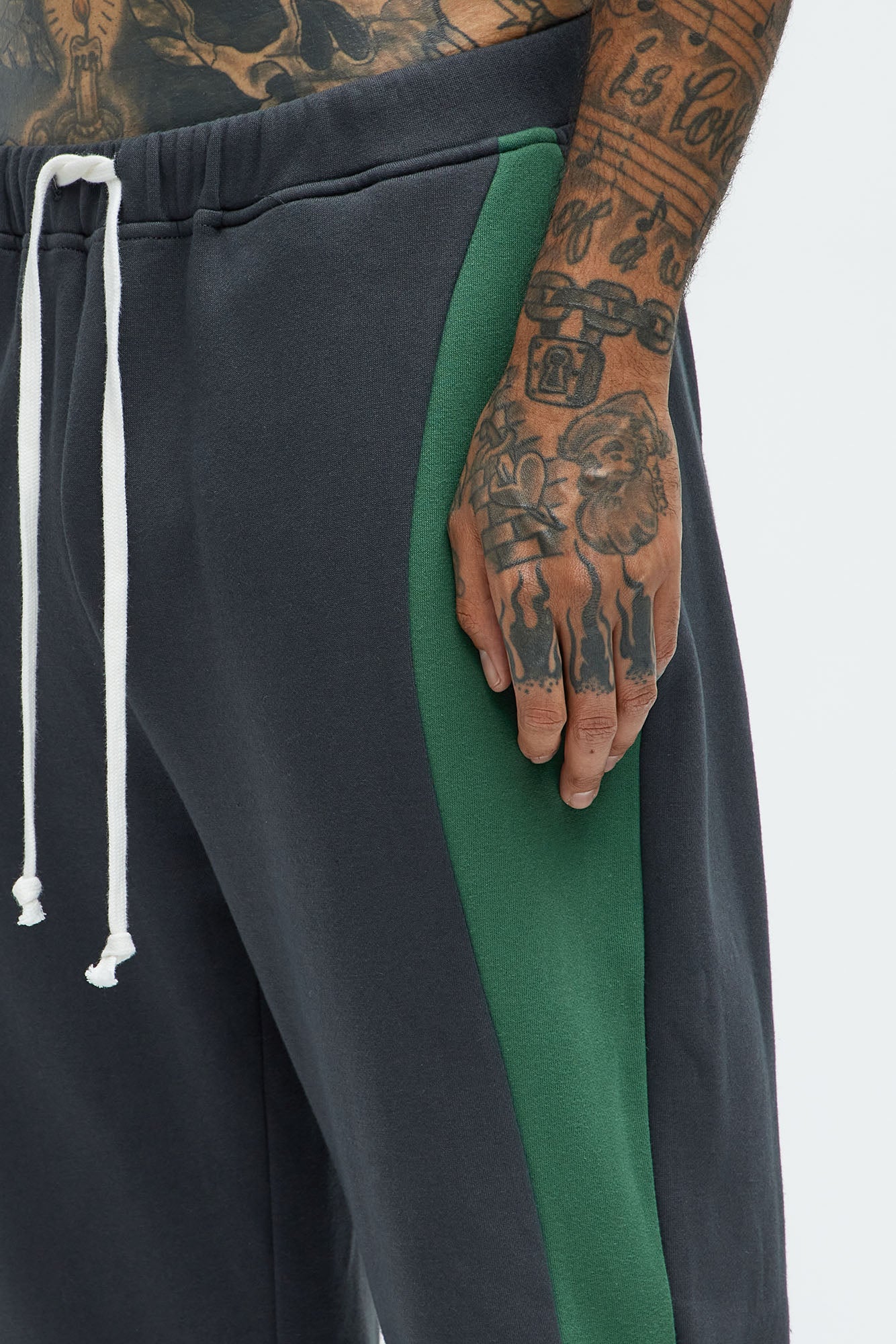 Classic Motorsports Sweatpants - Black - Image 3