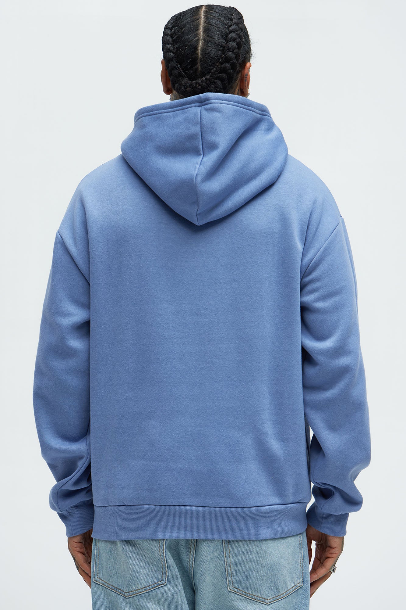 LA Scenes Hoodie - Slate Blue - Image 3