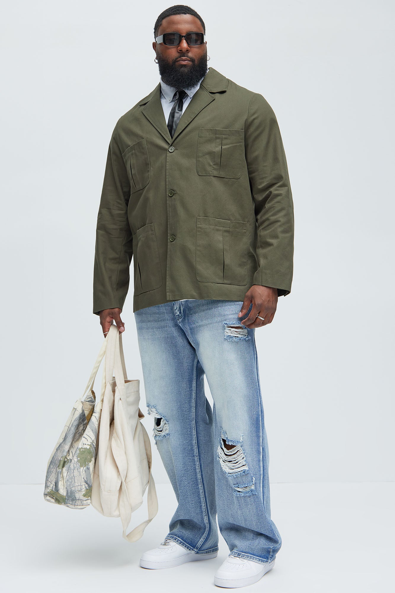 Berry Casual Jacket - Olive - Image 6