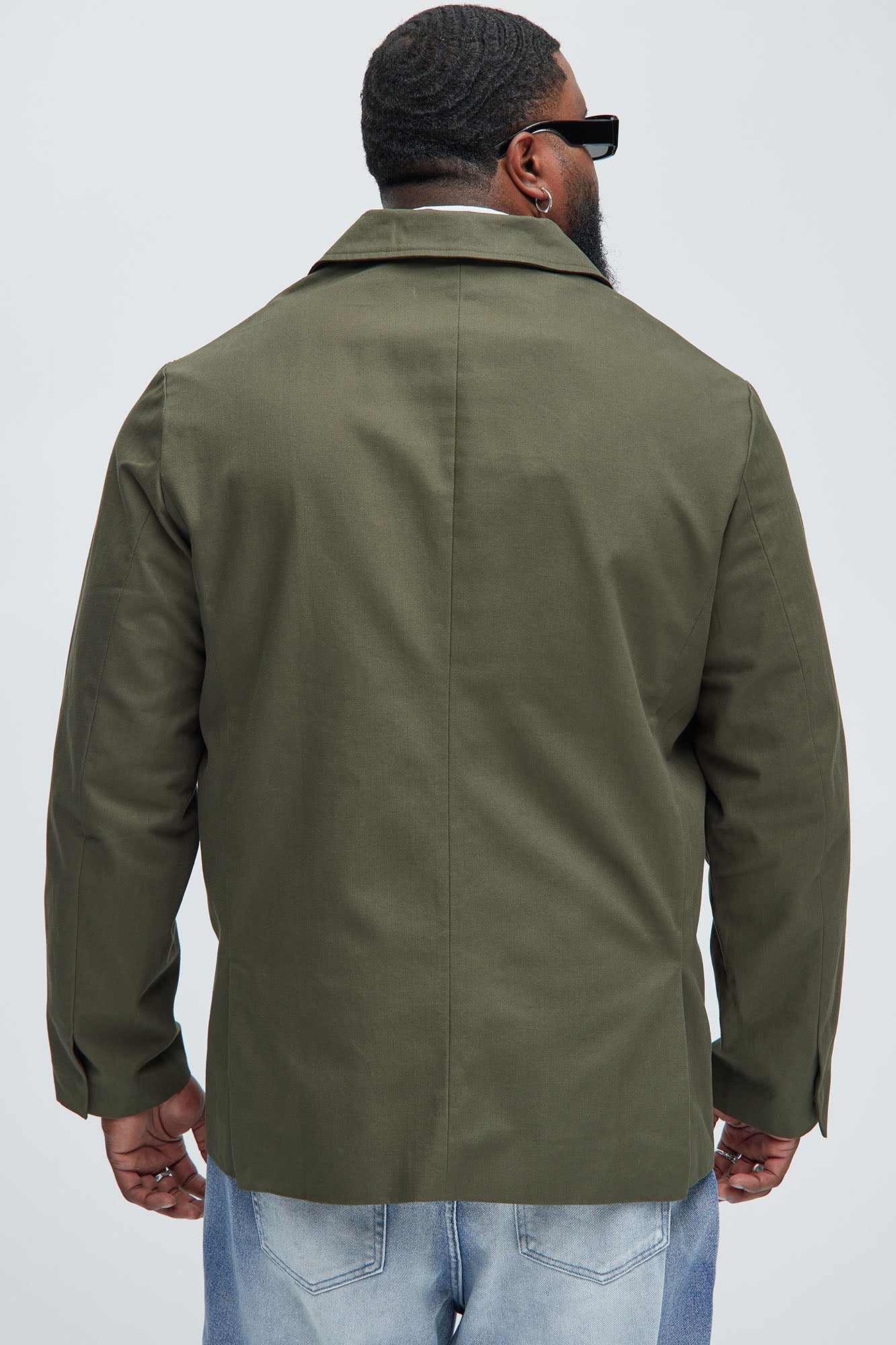Berry Casual Jacket - Olive - Image 7