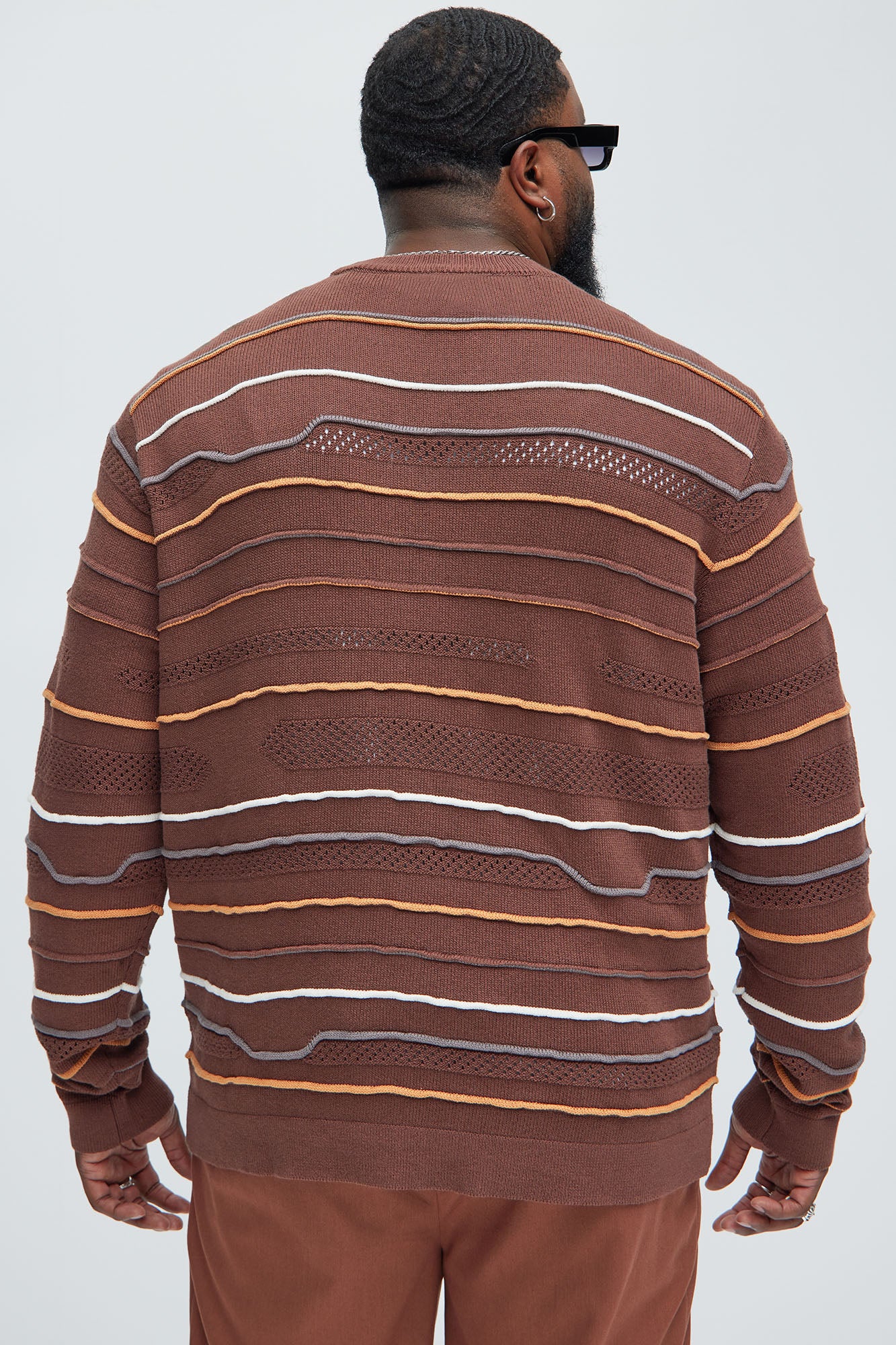 Dreamer Crewneck Sweater - Brown/combo - Image 7