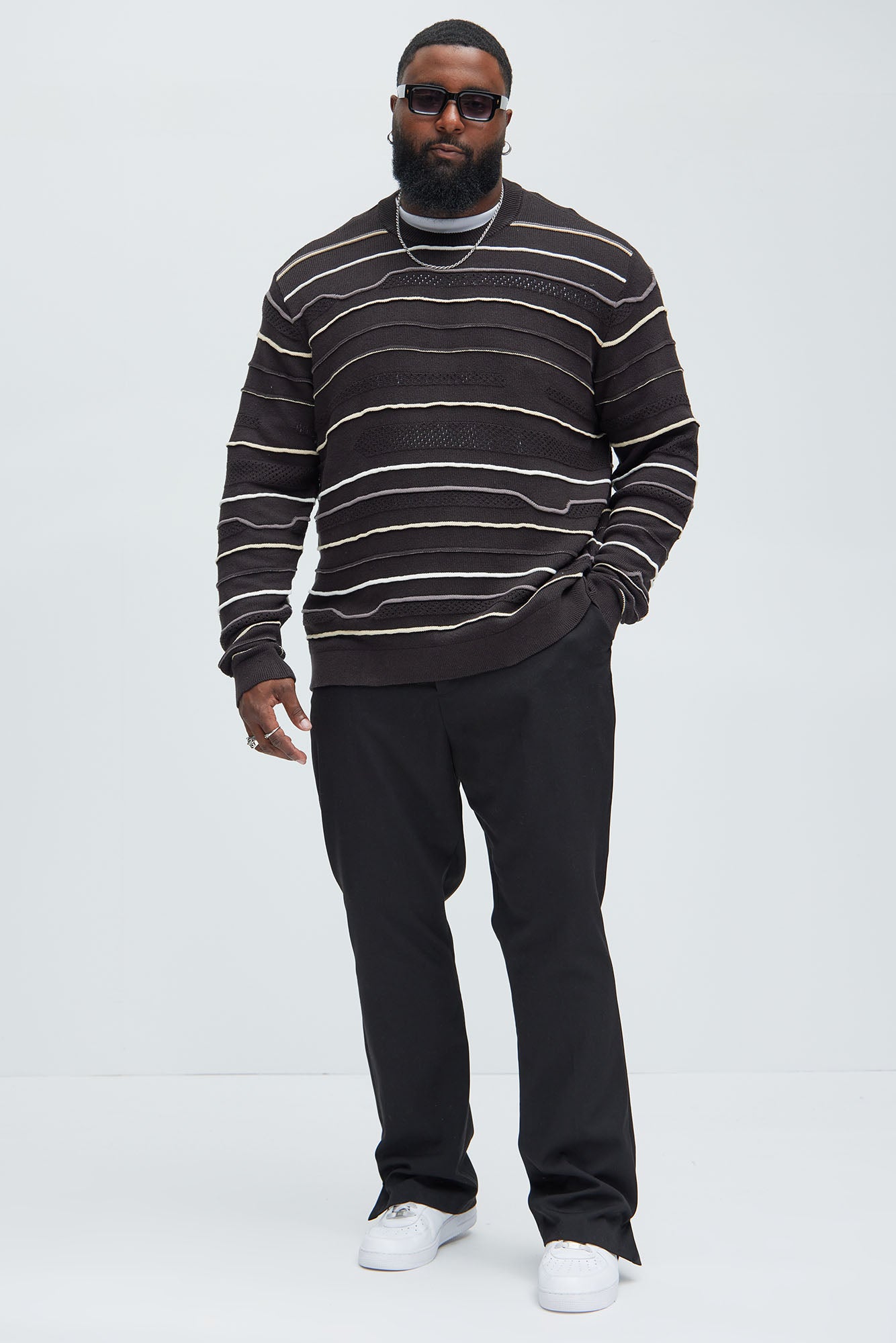 Dreamer Crewneck Sweater - Black/combo - Image 6