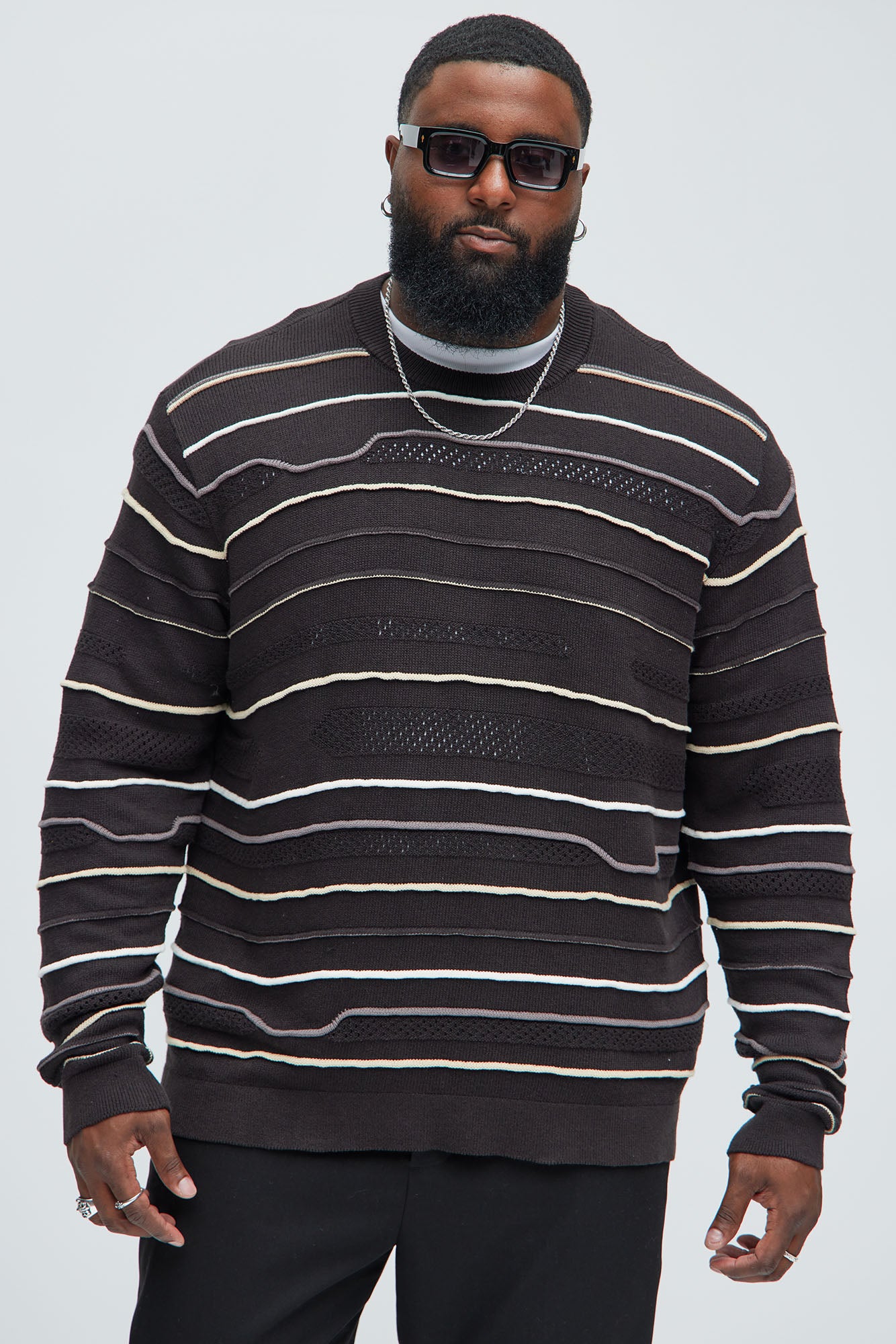 Dreamer Crewneck Sweater - Black/combo - Image 5