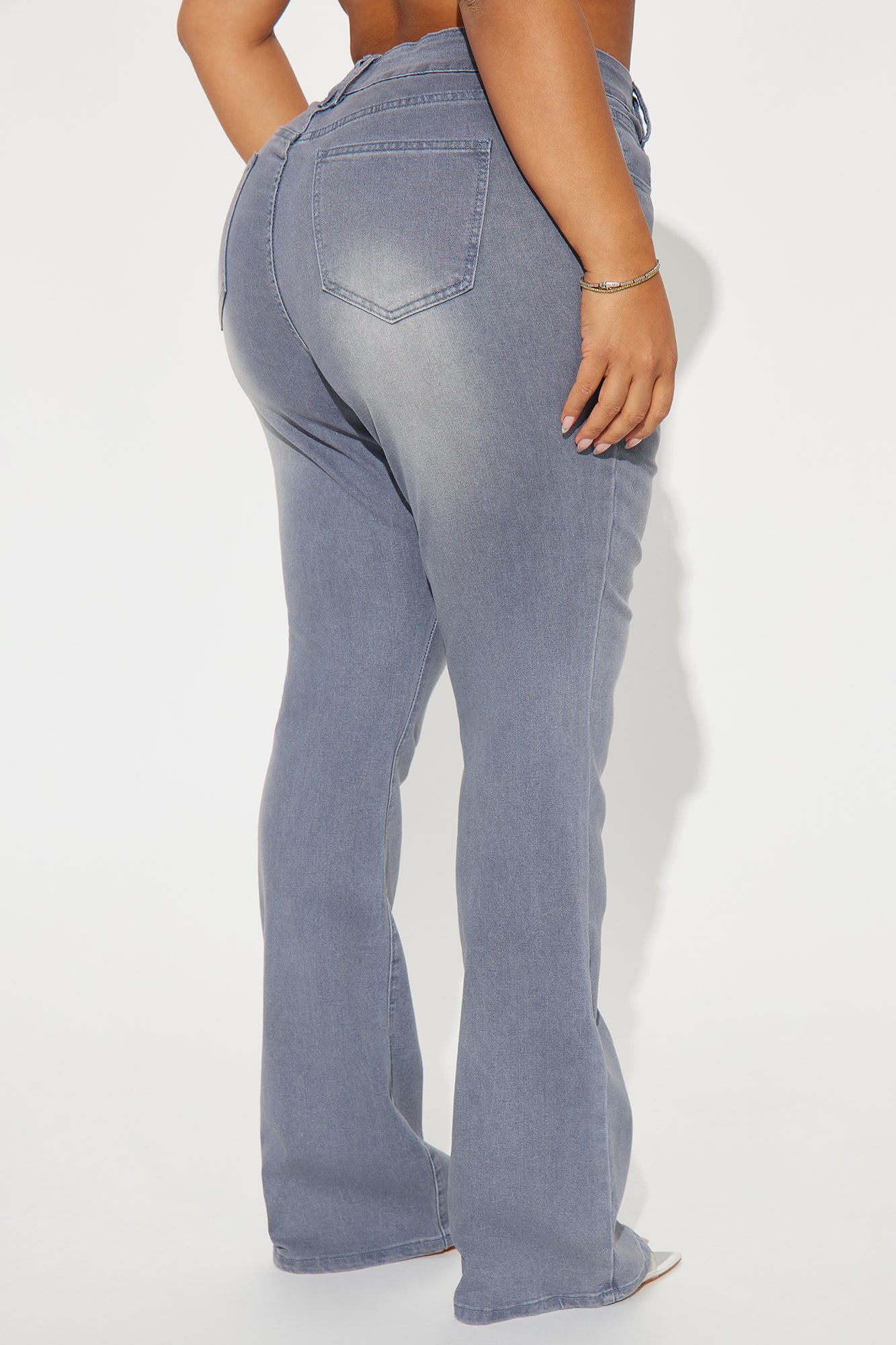 Fatal Attraction Stretch Bootcut Jeans - Blue - Image 6