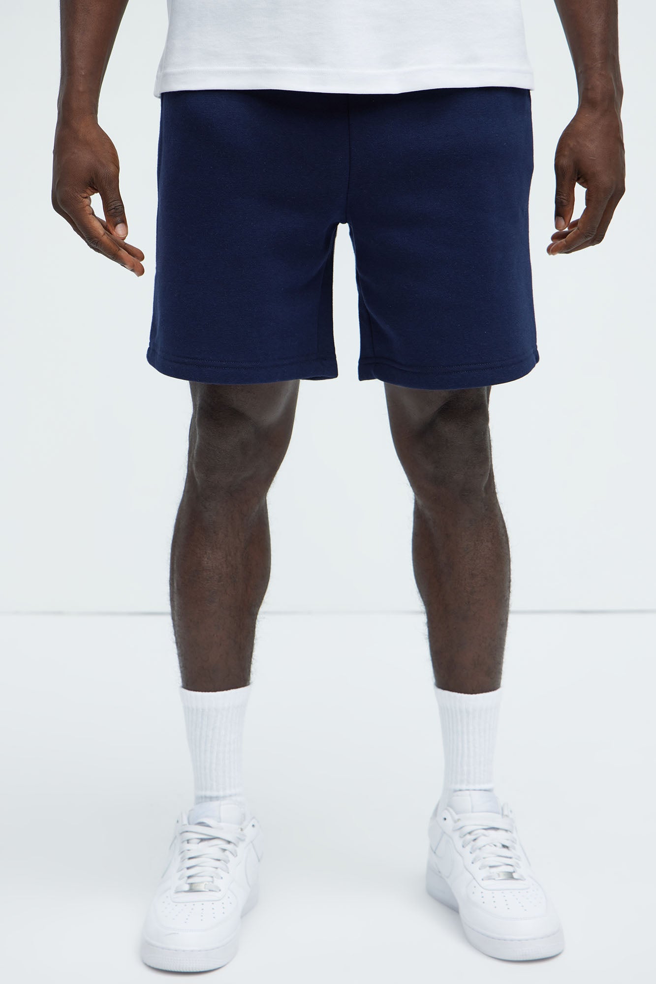 Tyson Sweatshort - Navy - Image 5