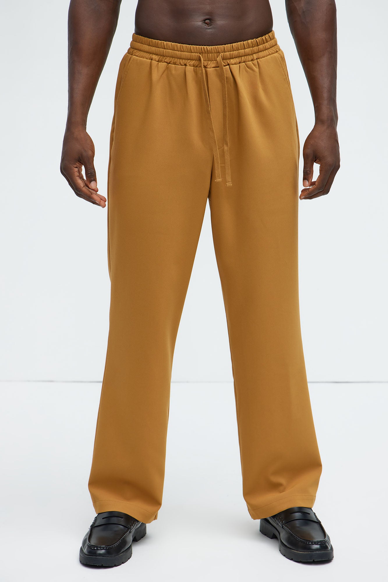 Ronan Straight Trousers - Camel - Image 3