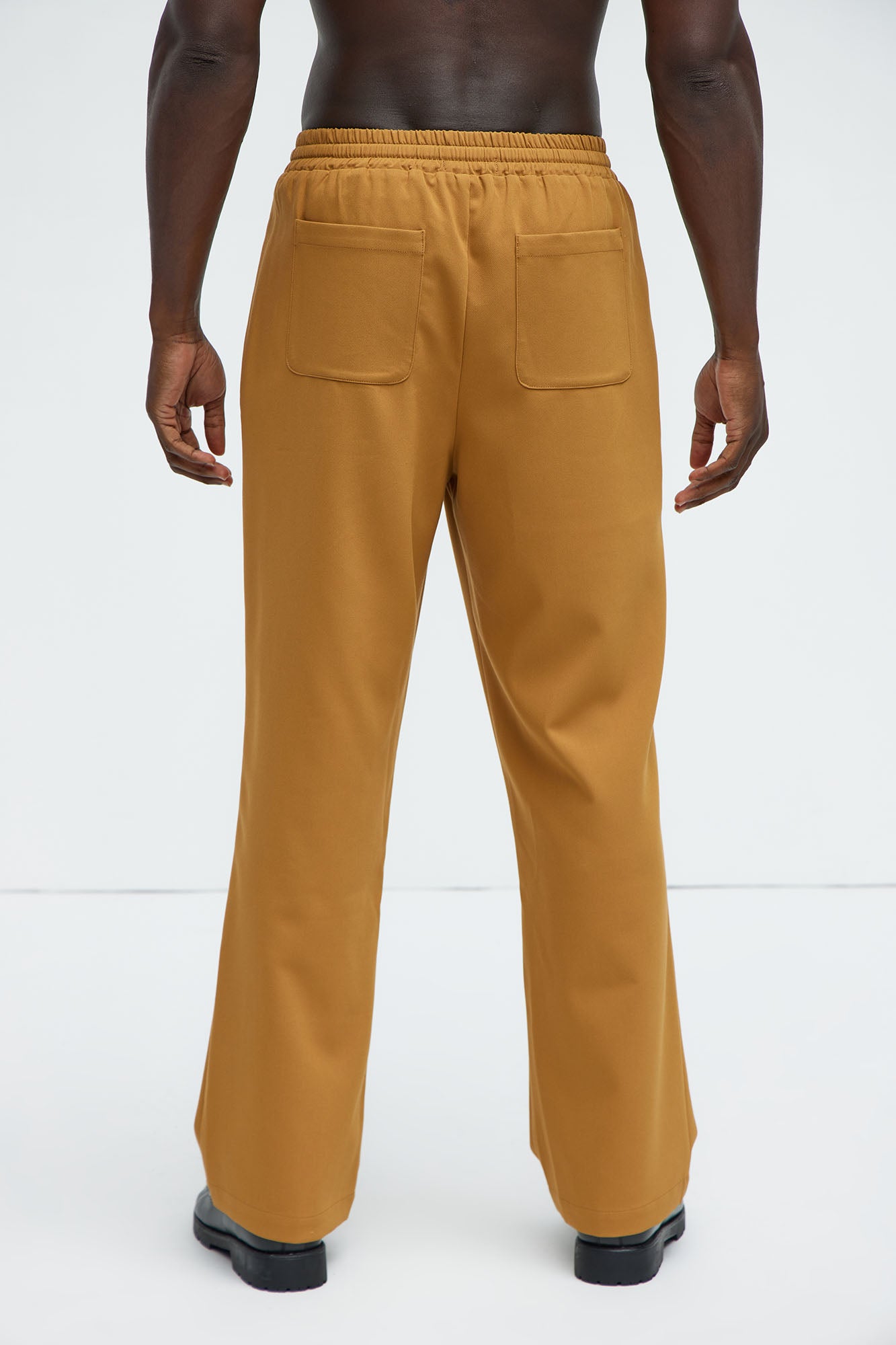 Ronan Straight Trousers - Camel - Image 4