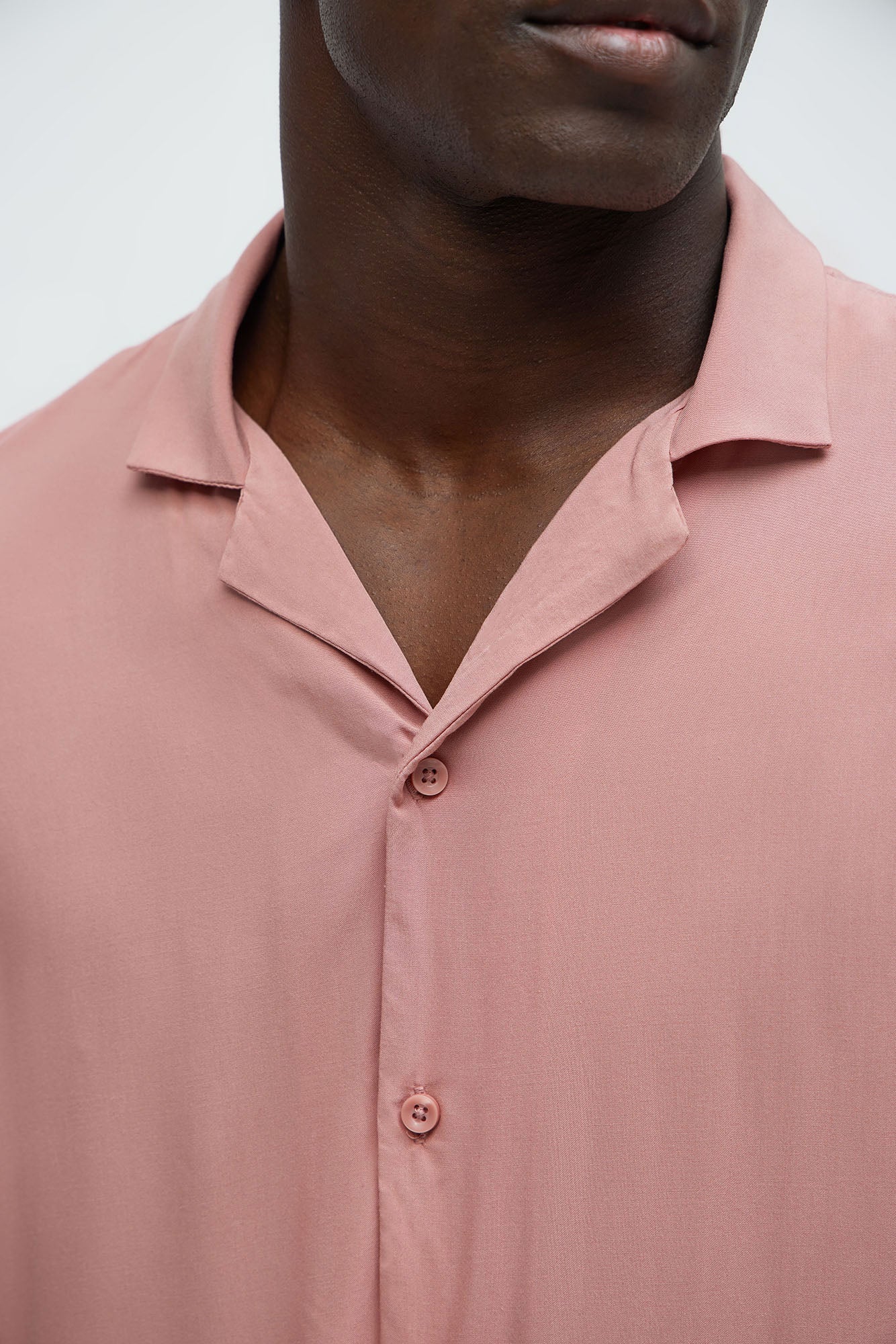 Dawson Relaxed Long Sleeve Button Up Shirt - Mauve - Image 9