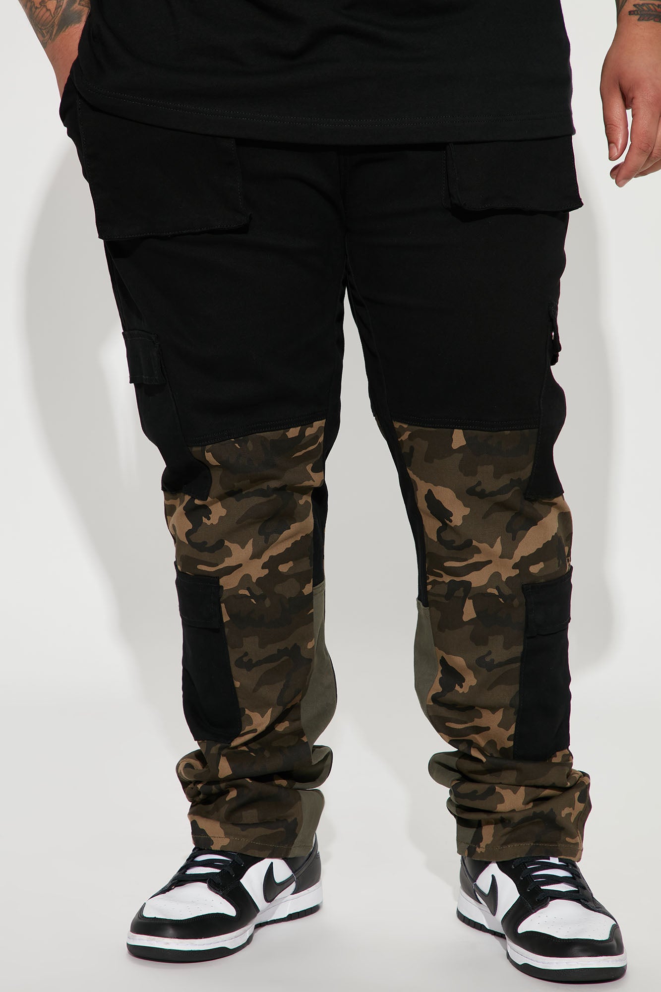 Frontline Colorblock Cargo Pants - Camouflage - Image 5