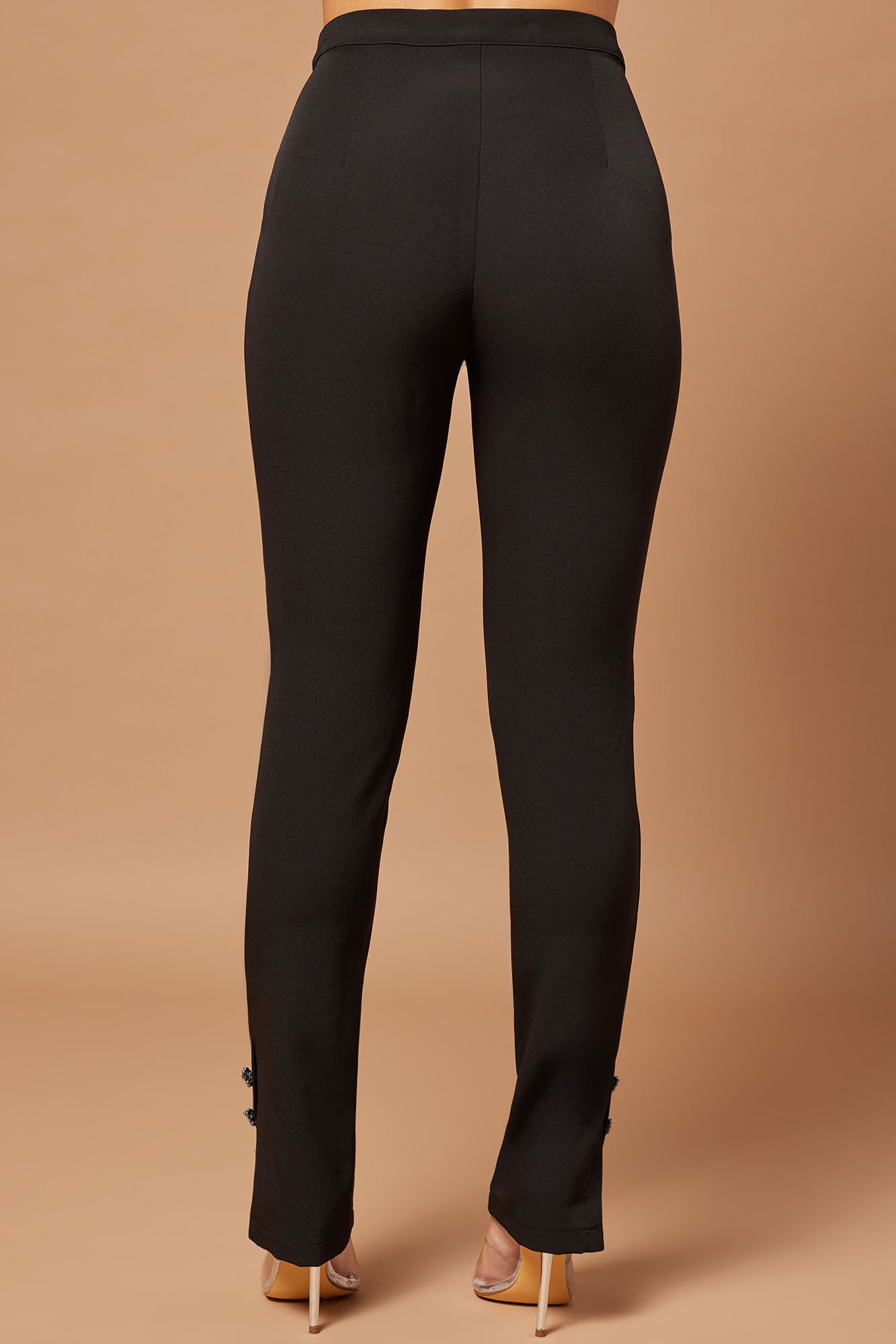 Athena Embellished Pant - Black - Image 5