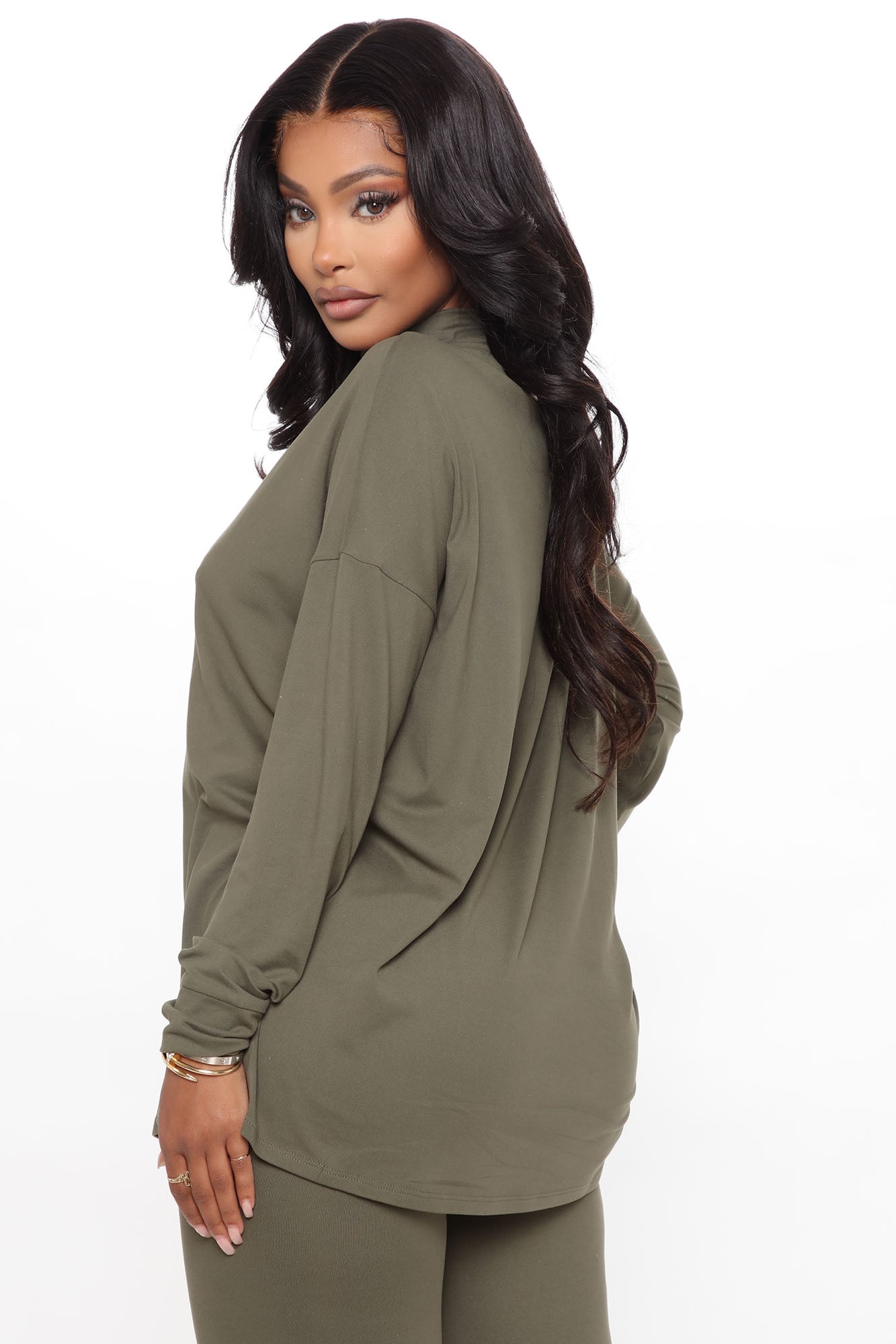 Everything Legging Set - Olive - Image 3