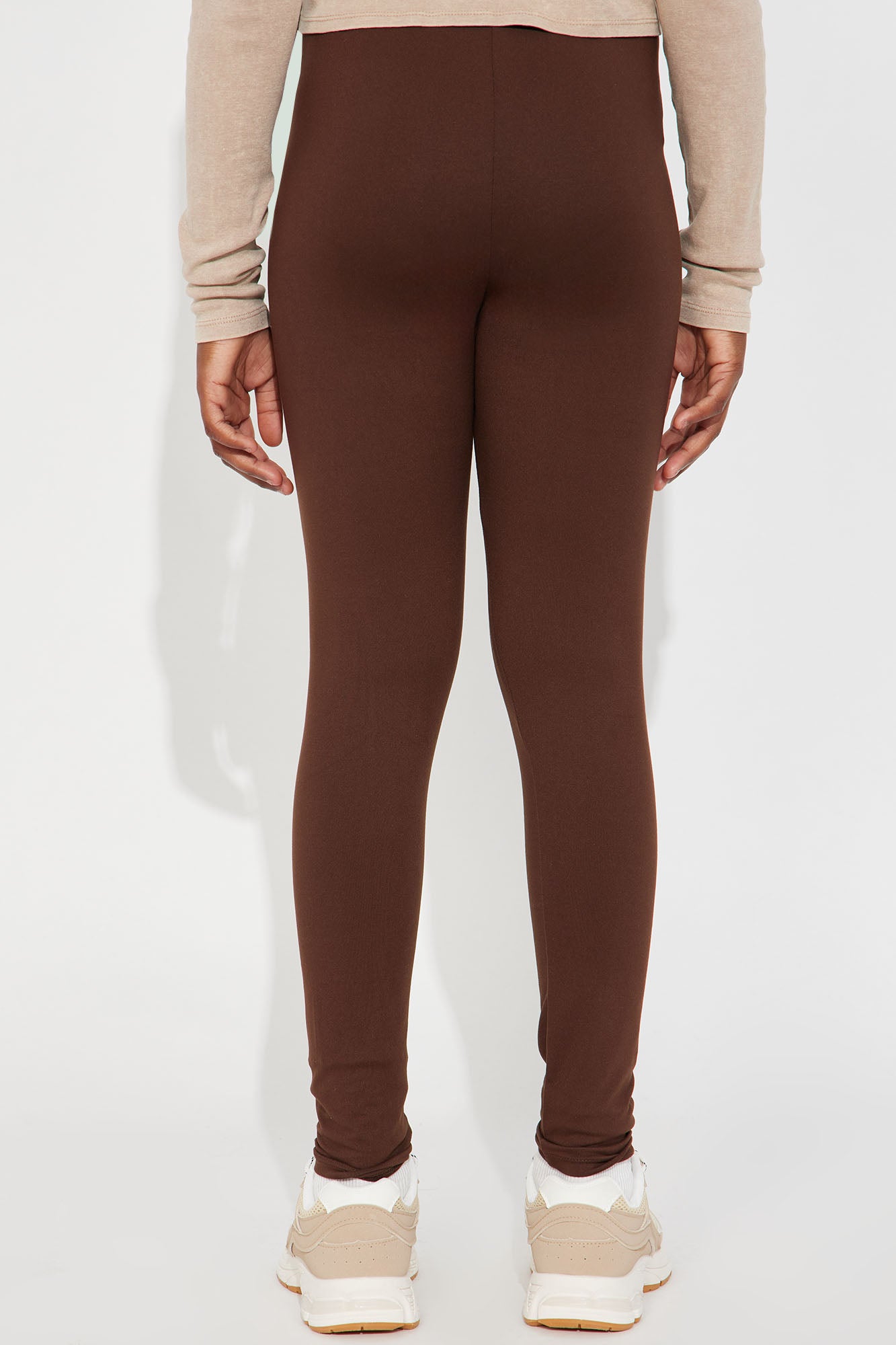 Mini Almost Every Day Leggings - Chocolate - Image 4