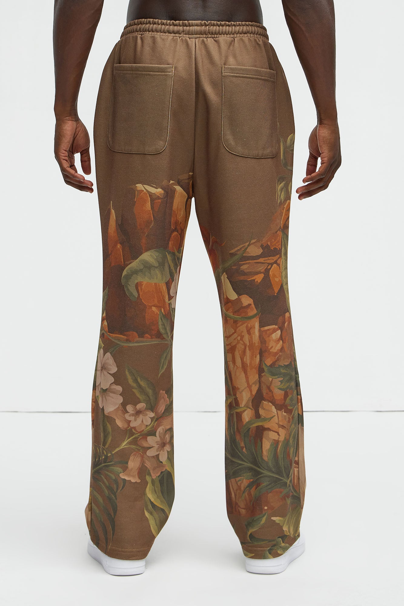 Botanic Sweatpants - Brown - Image 5