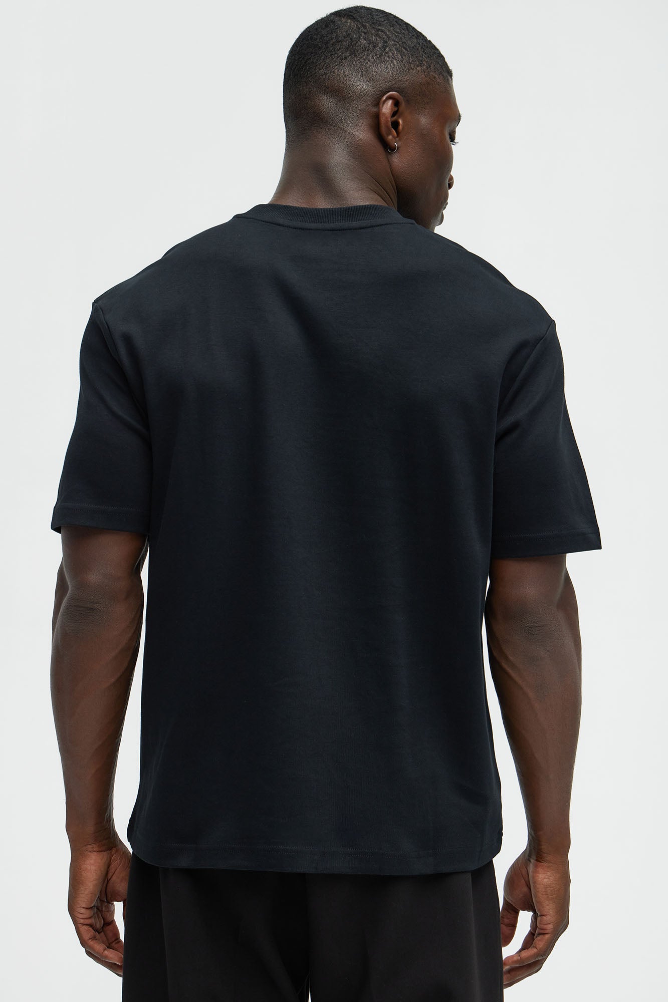 Davison Premium Short Sleeve Tee - Black - Image 4
