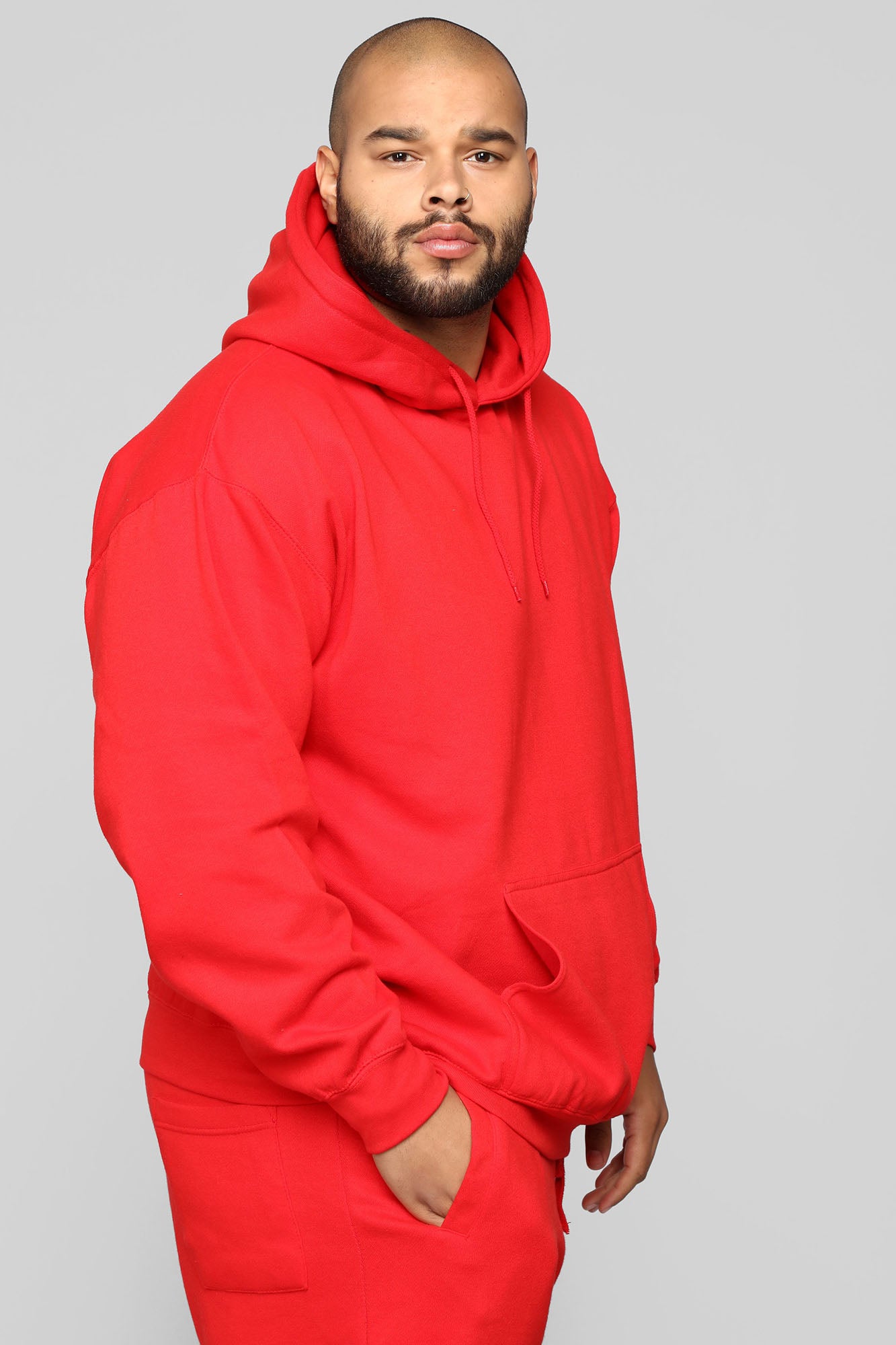 Tyson Hoodie - Red - Image 10