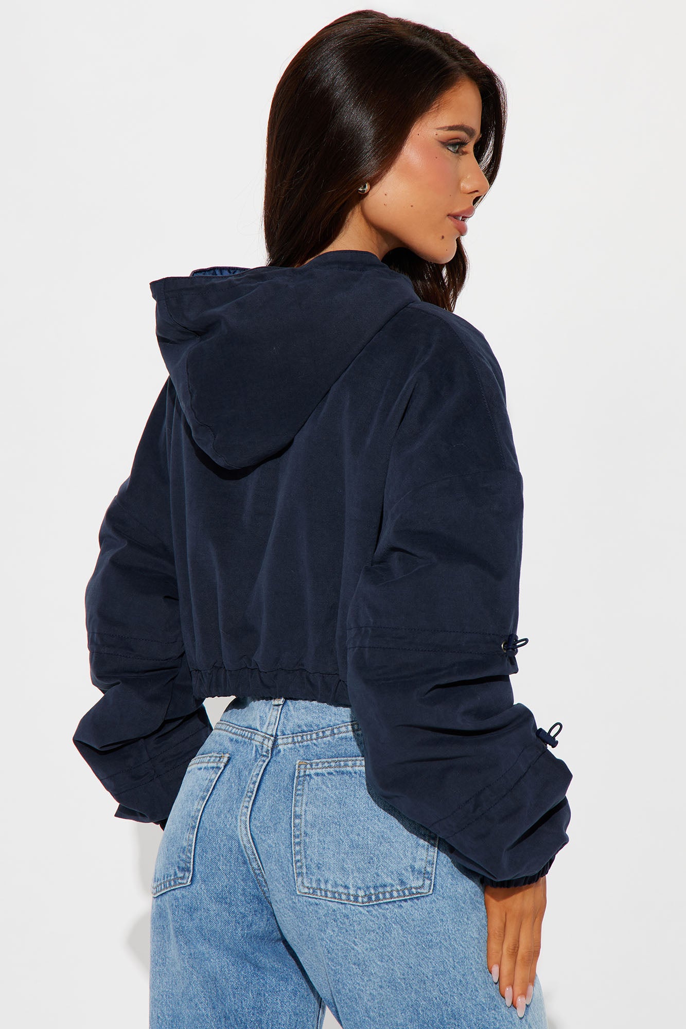 Midnight In Spain Cotton Jacket - Royal - Image 6