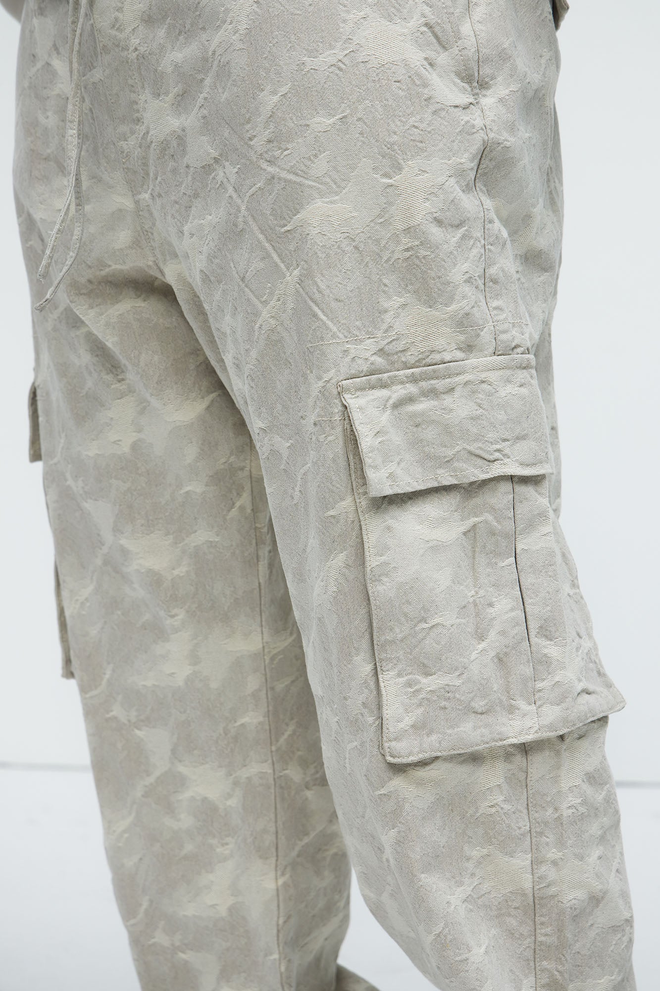 Mocha Straight Pants - Cream - Image 8