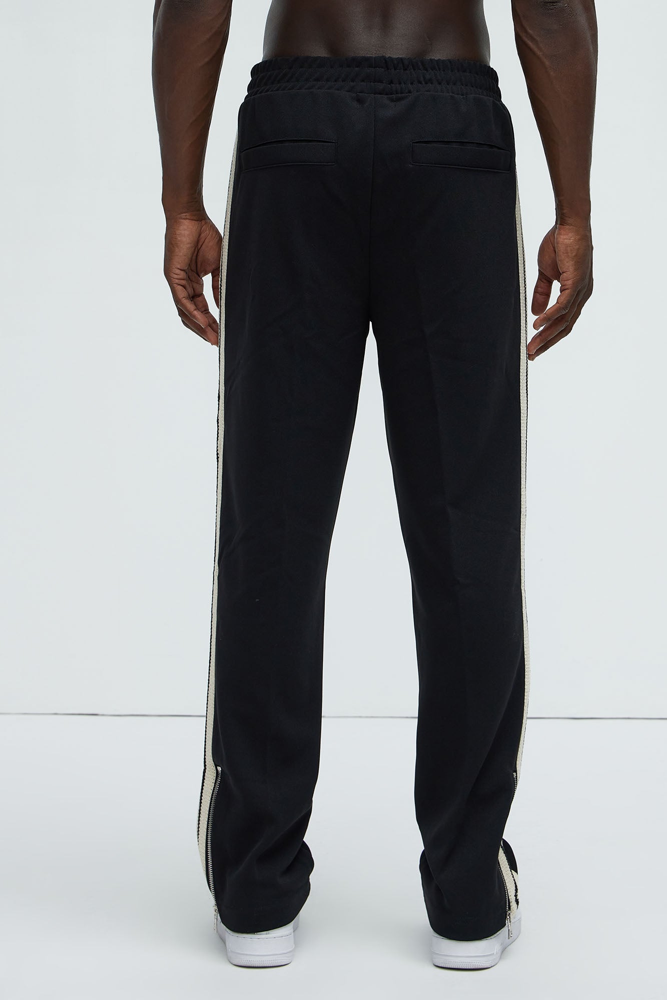 Dennis Classic Knit Track Pants - Black - Image 10