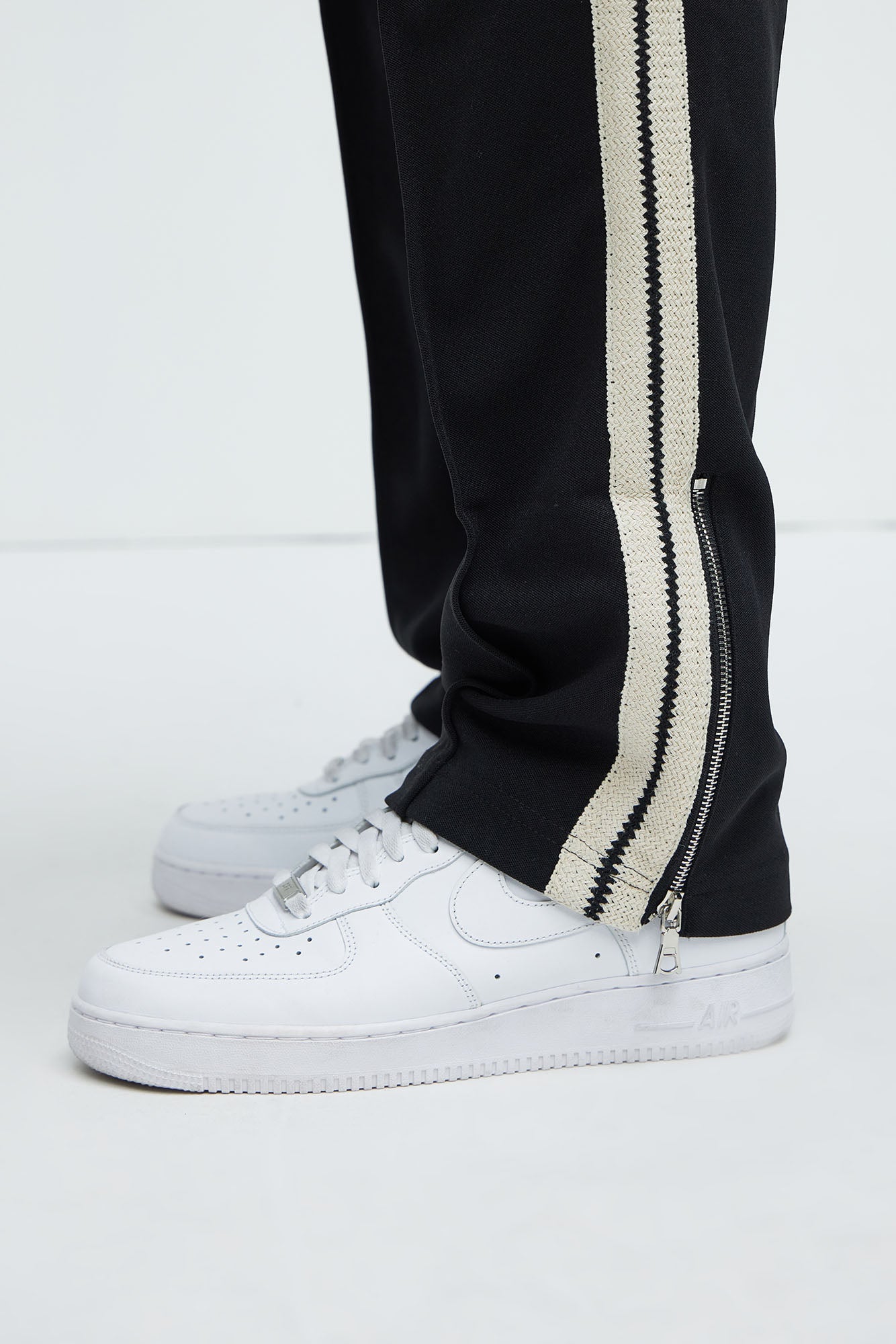 Dennis Classic Knit Track Pants - Black - Image 8