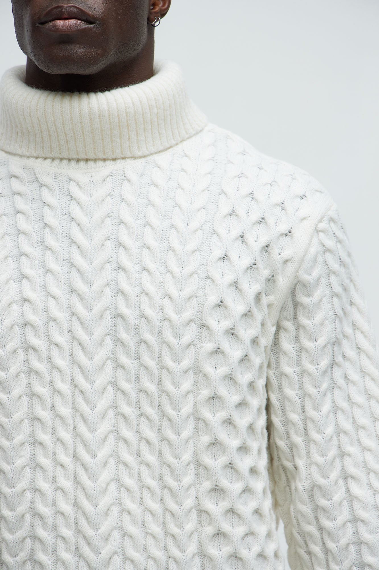 Got Potential Turtleneck Sweater - Off White - Image 3