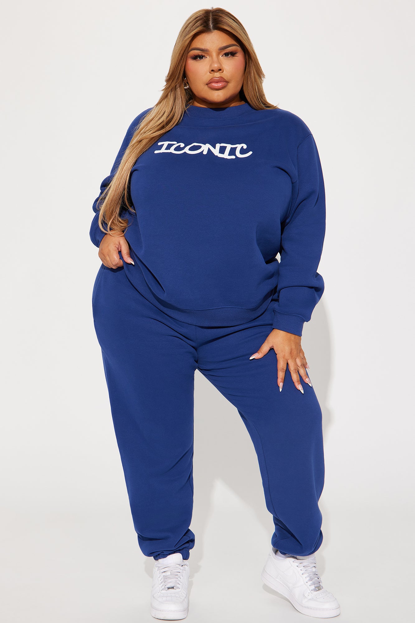 Iconic Sweatpant Set - Navy - Image 4