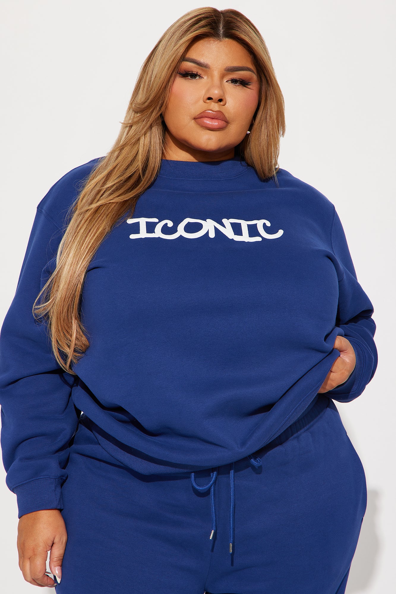 Iconic Sweatpant Set - Navy - Image 5