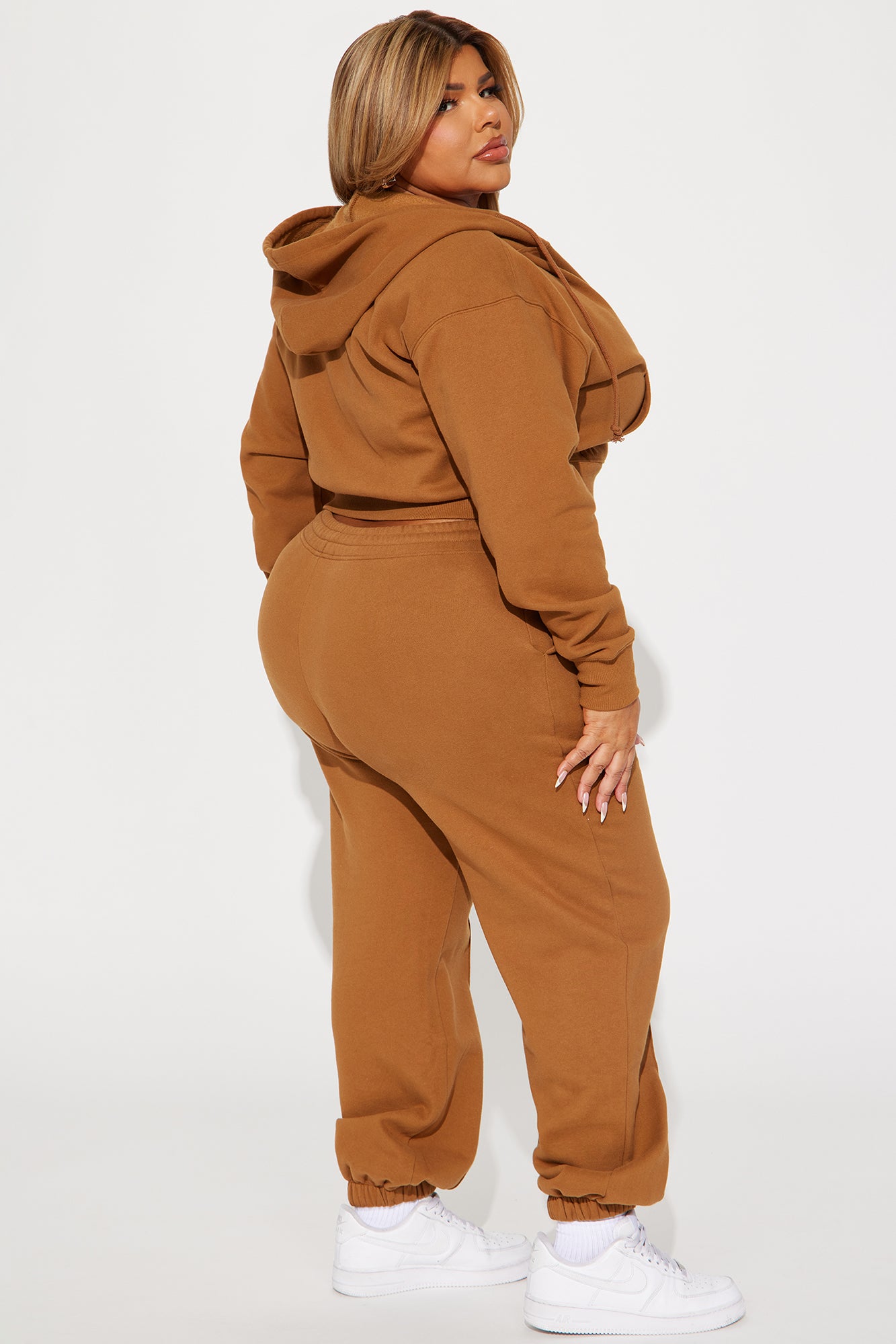 Stayin' In Sweatsuit - Cognac - Image 7