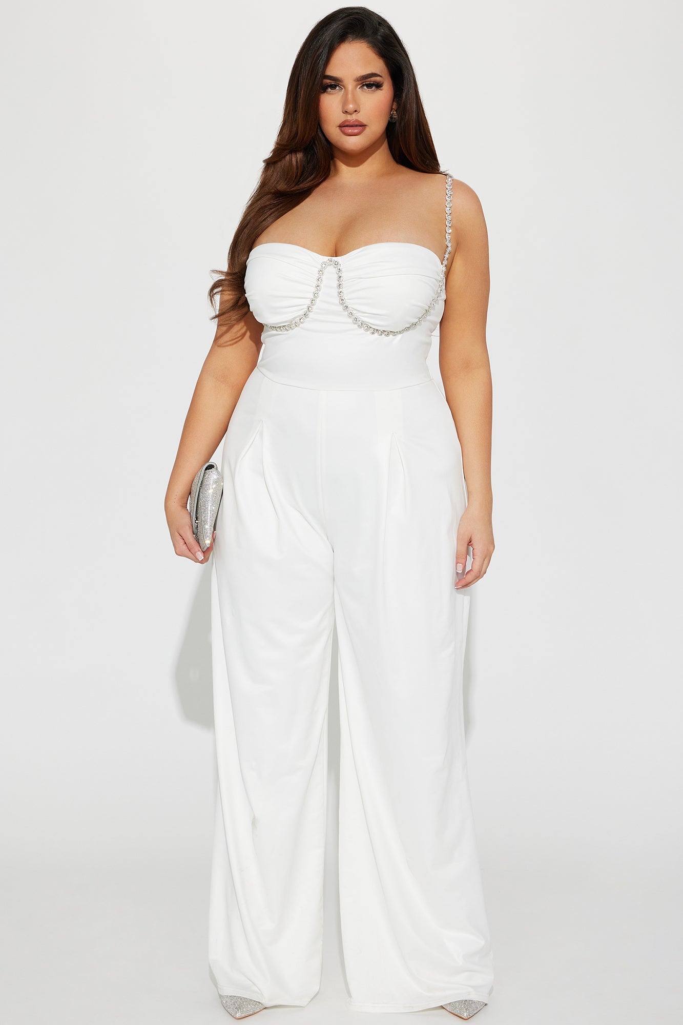 Let's Get Married Jumpsuit - White - Image 5