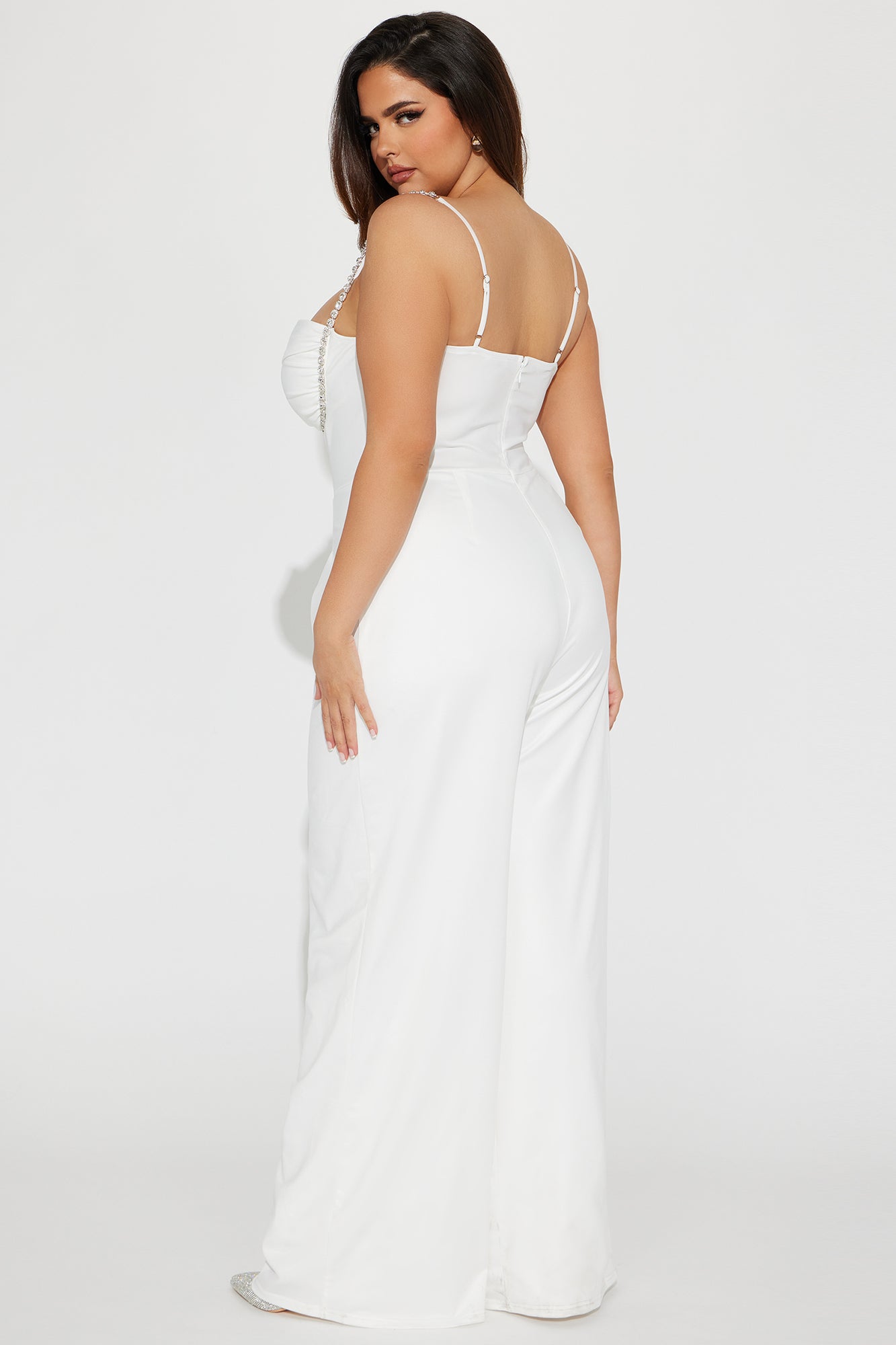 Let's Get Married Jumpsuit - White - Image 8
