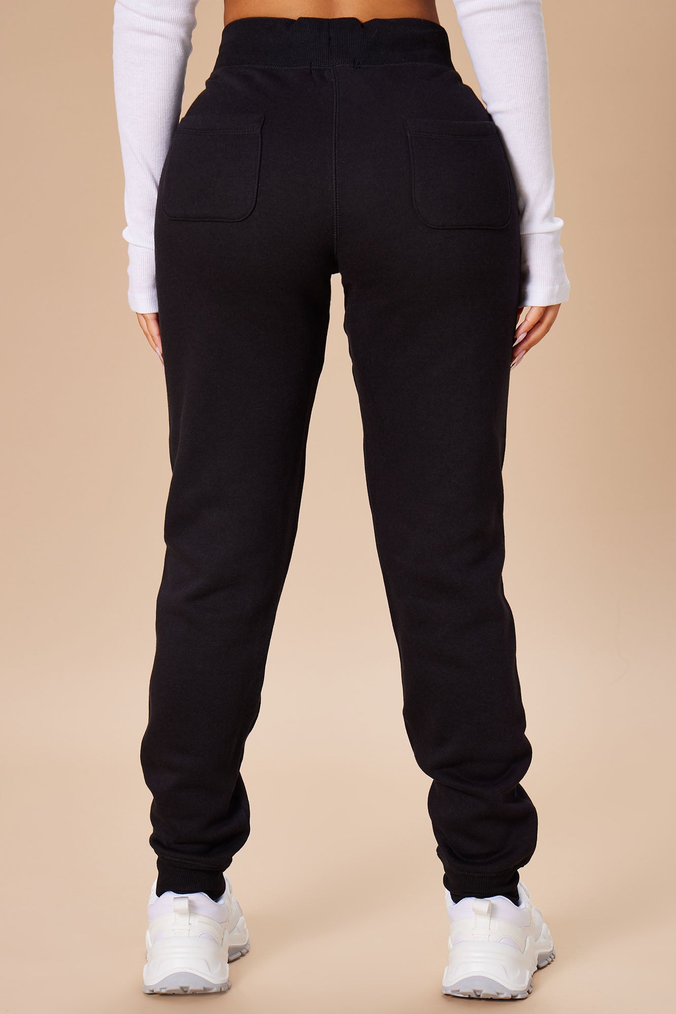 Relaxed Vibe Joggers - Black - Image 4