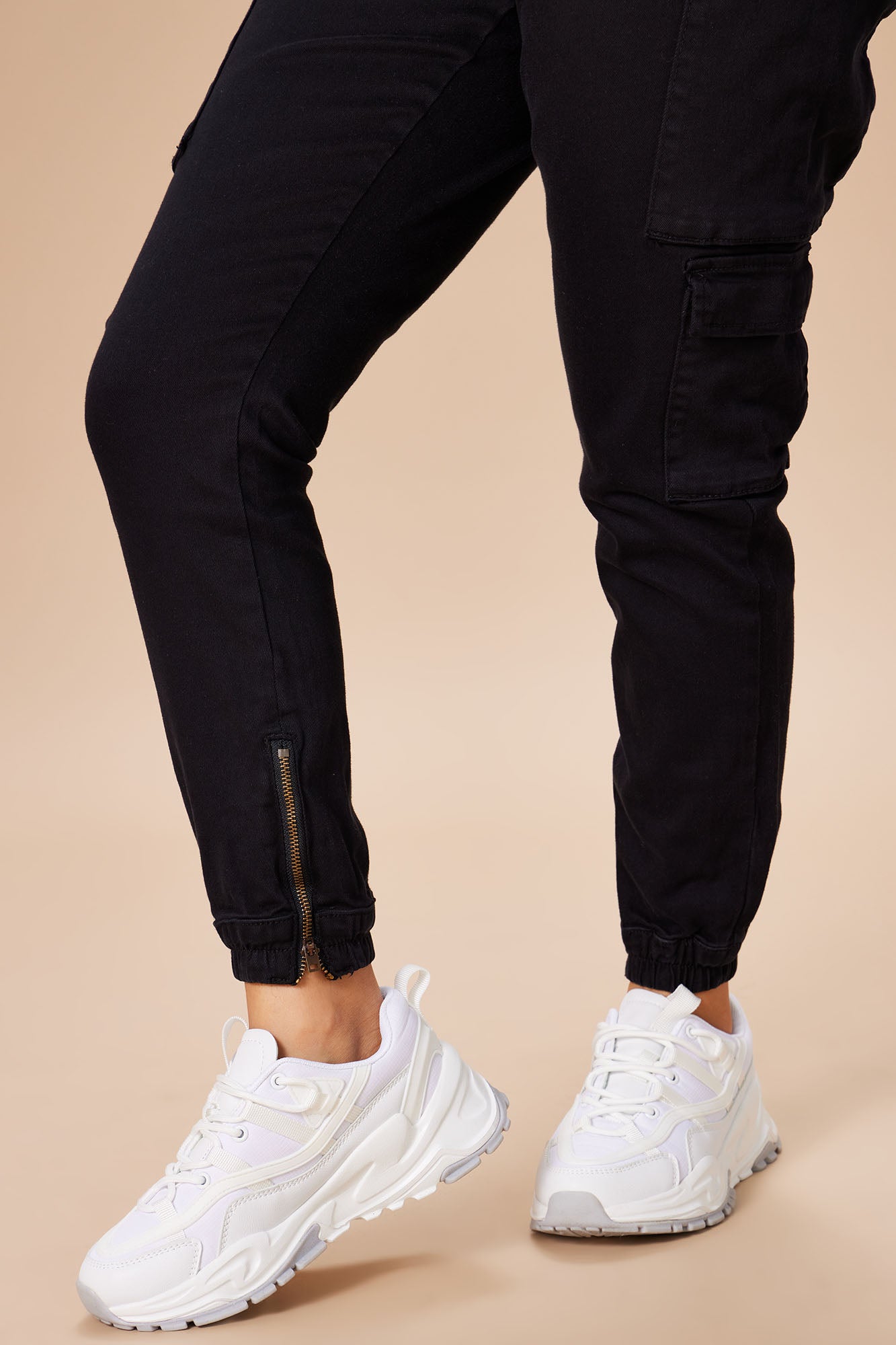 Kalley Cargo Pants - Black - Image 4