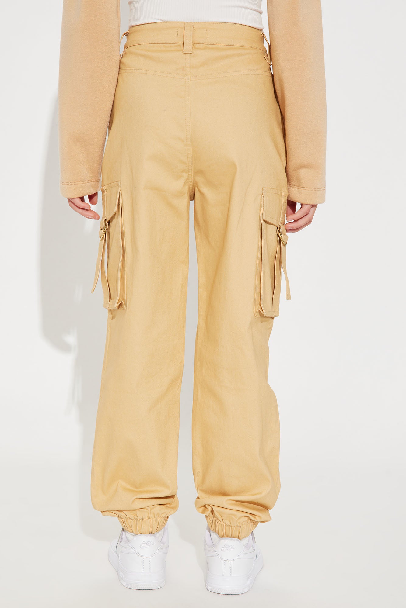 Mini Call Me Beep Me Cargo Jogger Pant - Khaki - Image 4