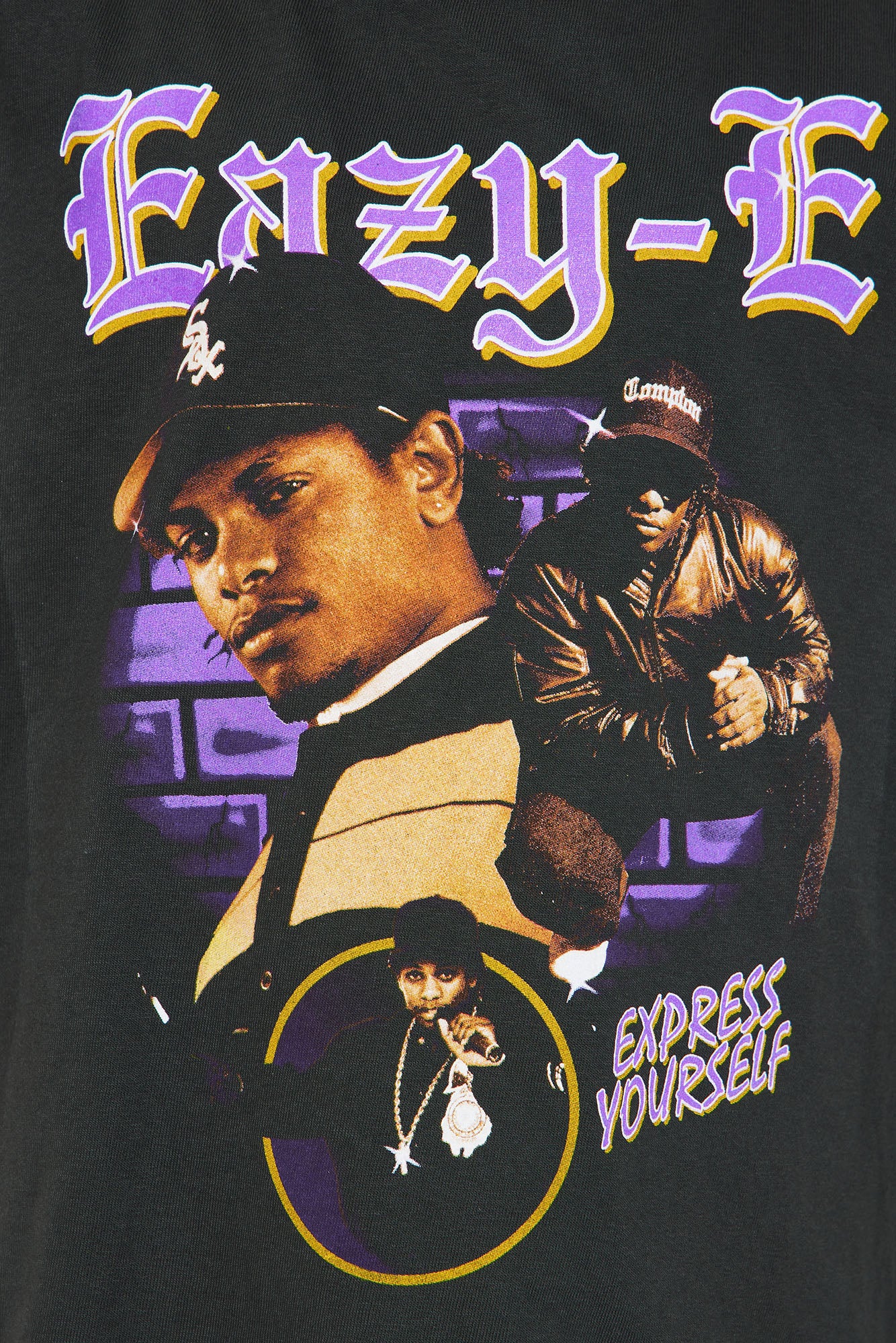 Mini Eazy-E Graphic T-Shirt - Black - Image 5