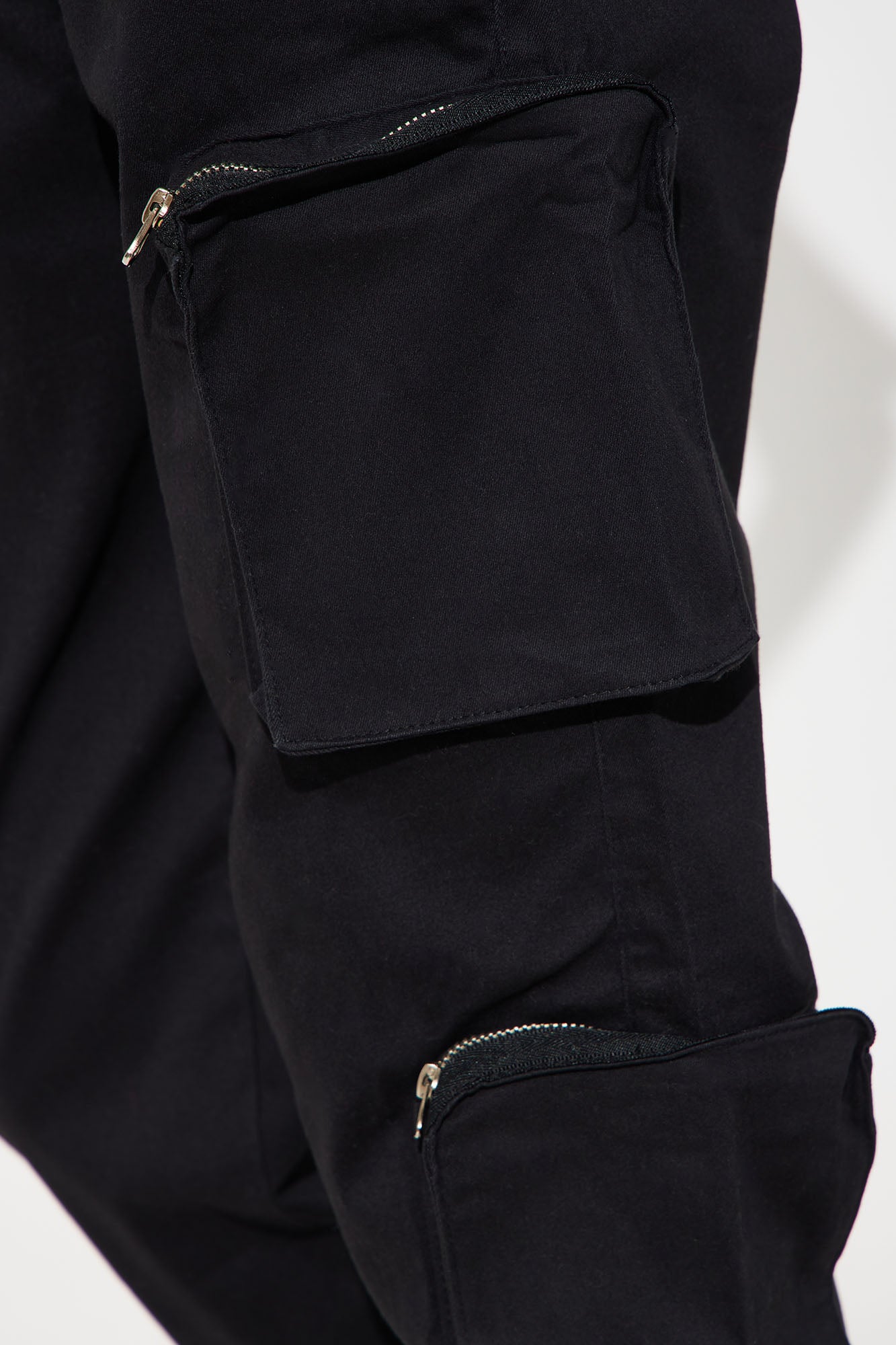 Mini Christina Cargo Jogger Pant - Black - Image 3