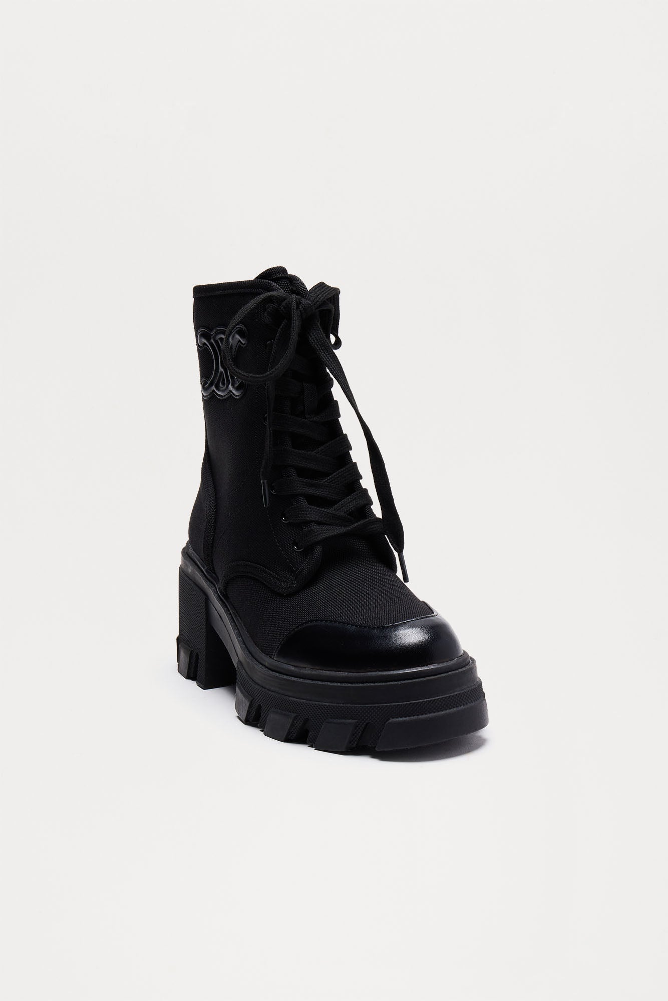Booker Combat Boots - Black - Image 3