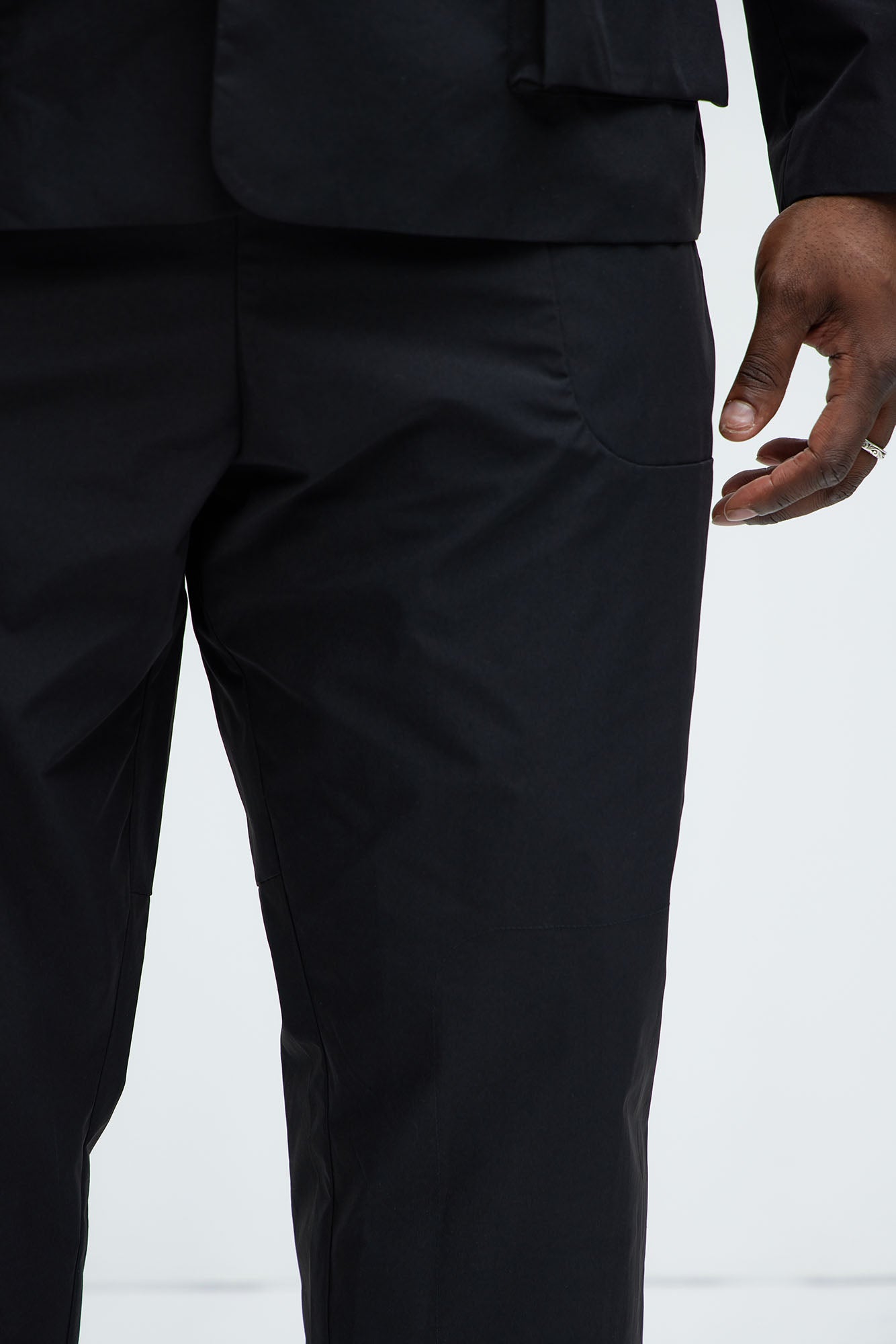 Ansel Tech Train Jogger - Black - Image 8