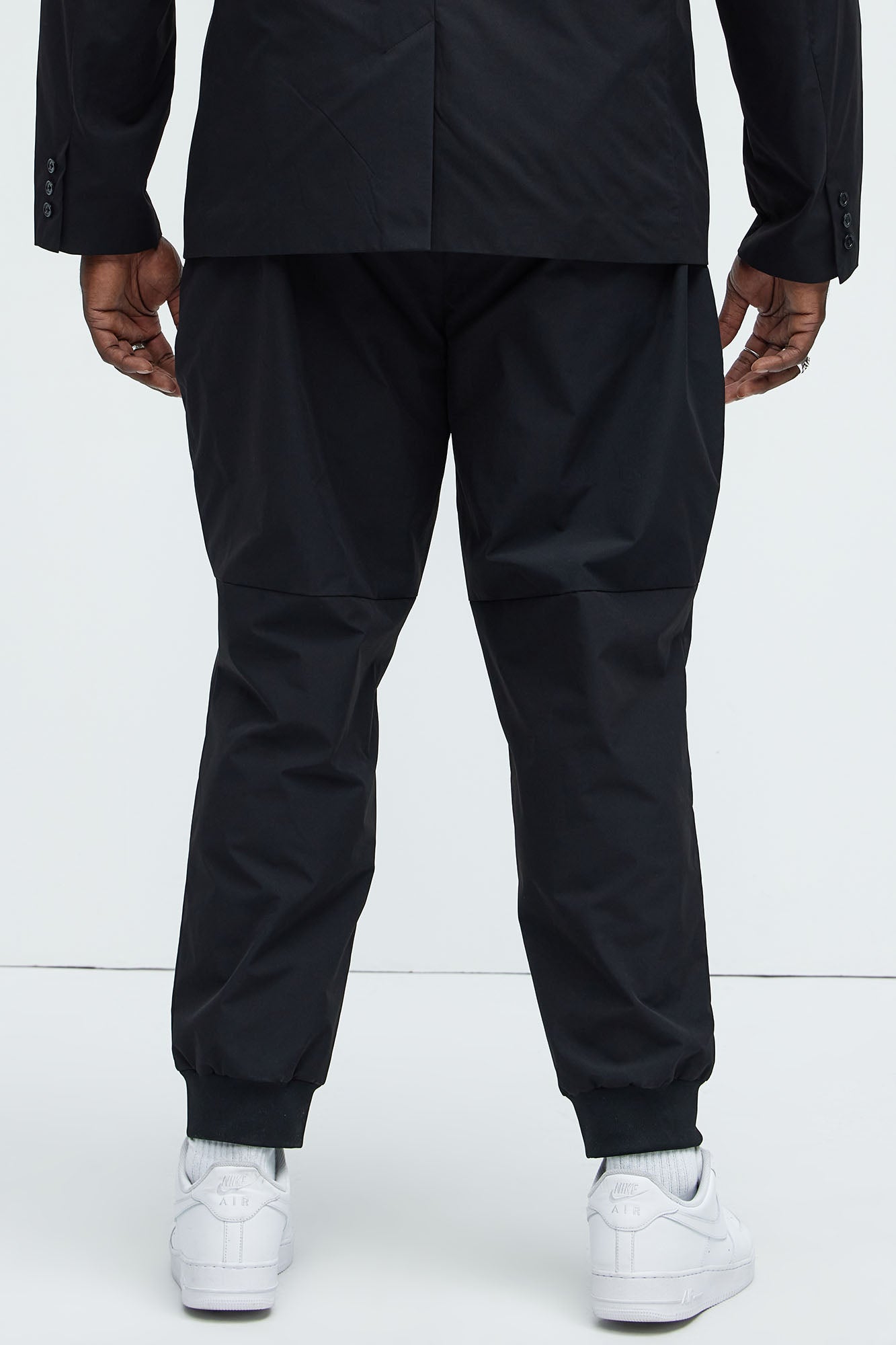 Ansel Tech Train Jogger - Black - Image 9