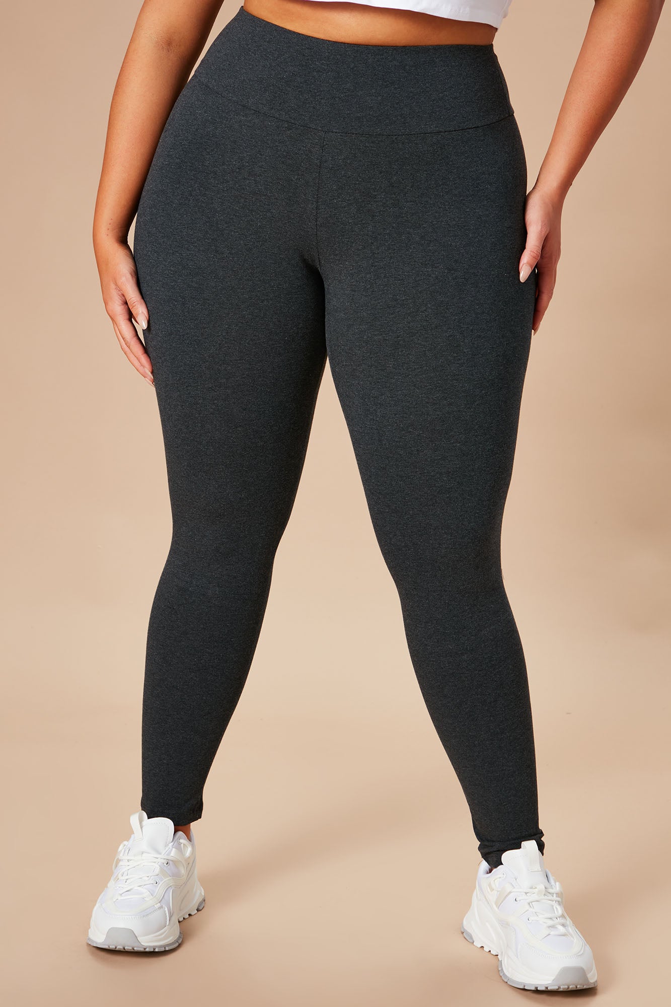 Running Around High Rise Legging - Charcoal - Image 6