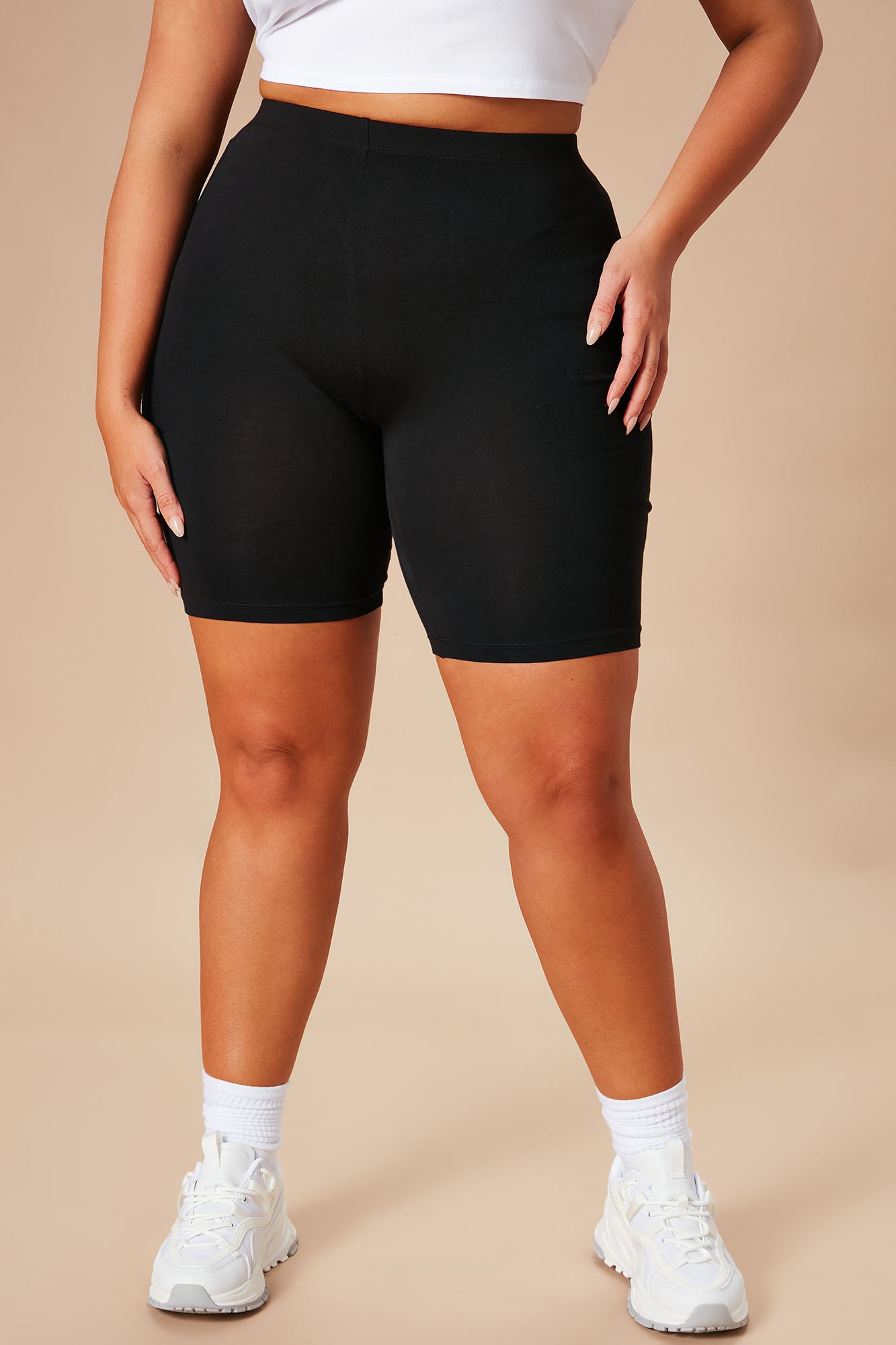 Natalee Biker Shorts - Black - Image 7