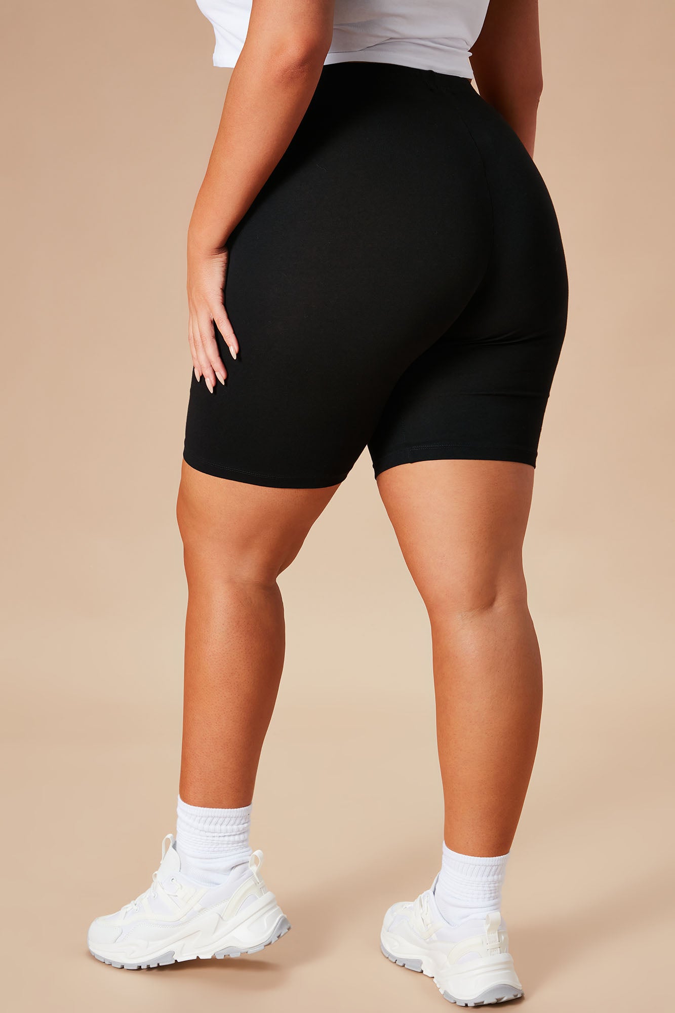 Natalee Biker Shorts - Black - Image 8