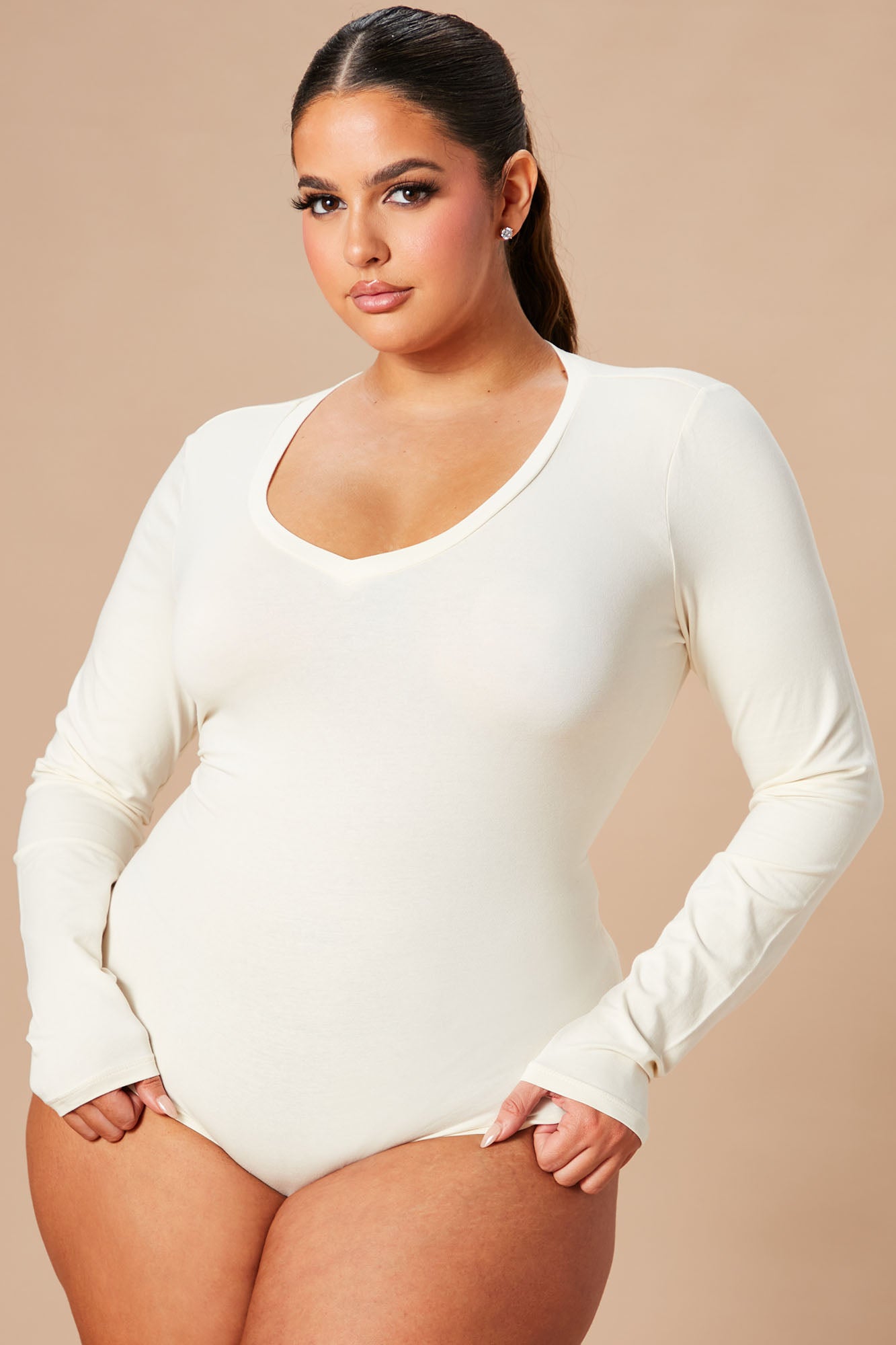Voted Most Liked Bodysuit - Cream - Image 6