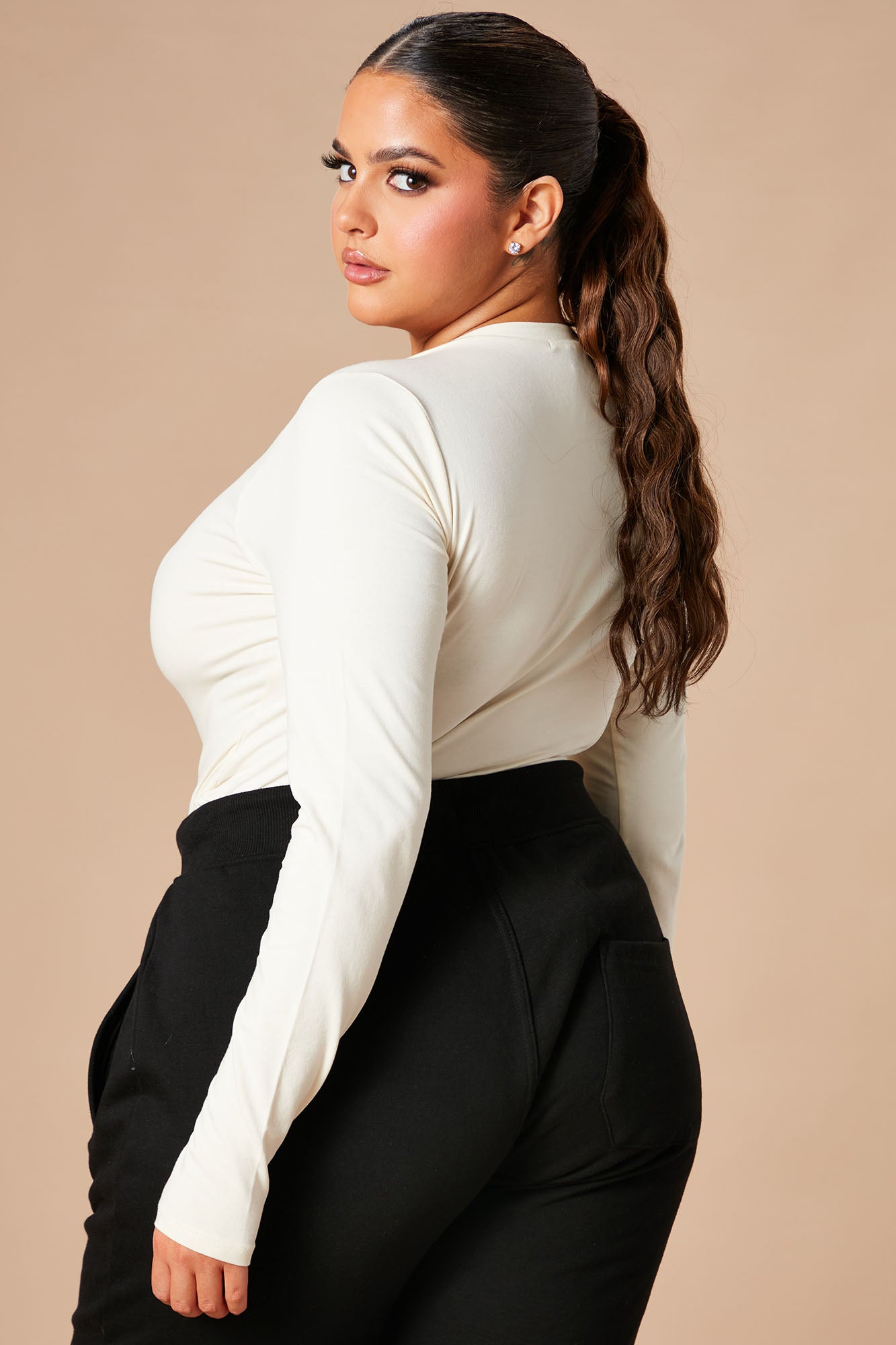 Voted Most Liked Bodysuit - Cream - Image 9