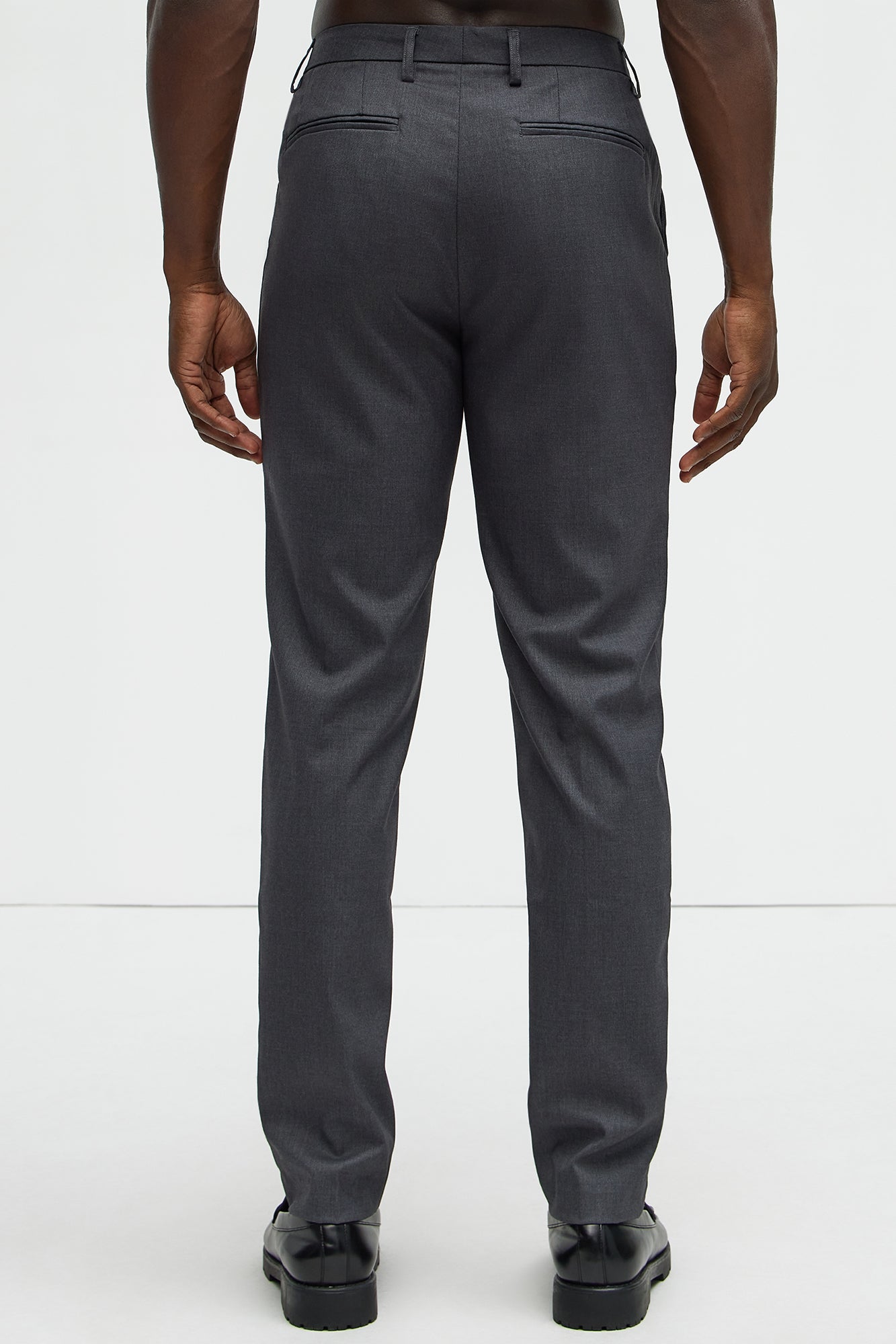 The Modern Stretch Slim Trouser - Charcoal - Image 5
