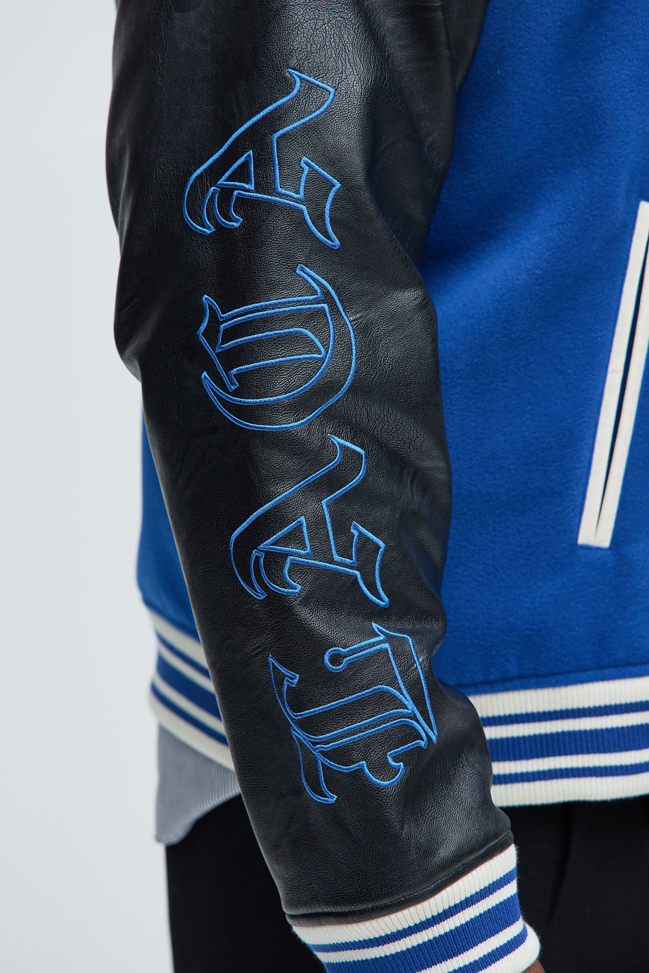 Angel Varsity Jacket - Blue - Image 11